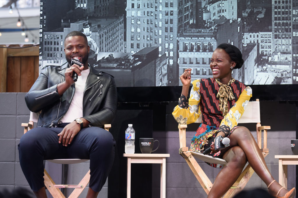 before they were famous: Lupita Nyong'o Winston Duke