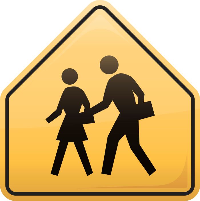 Children Crossing Symbol