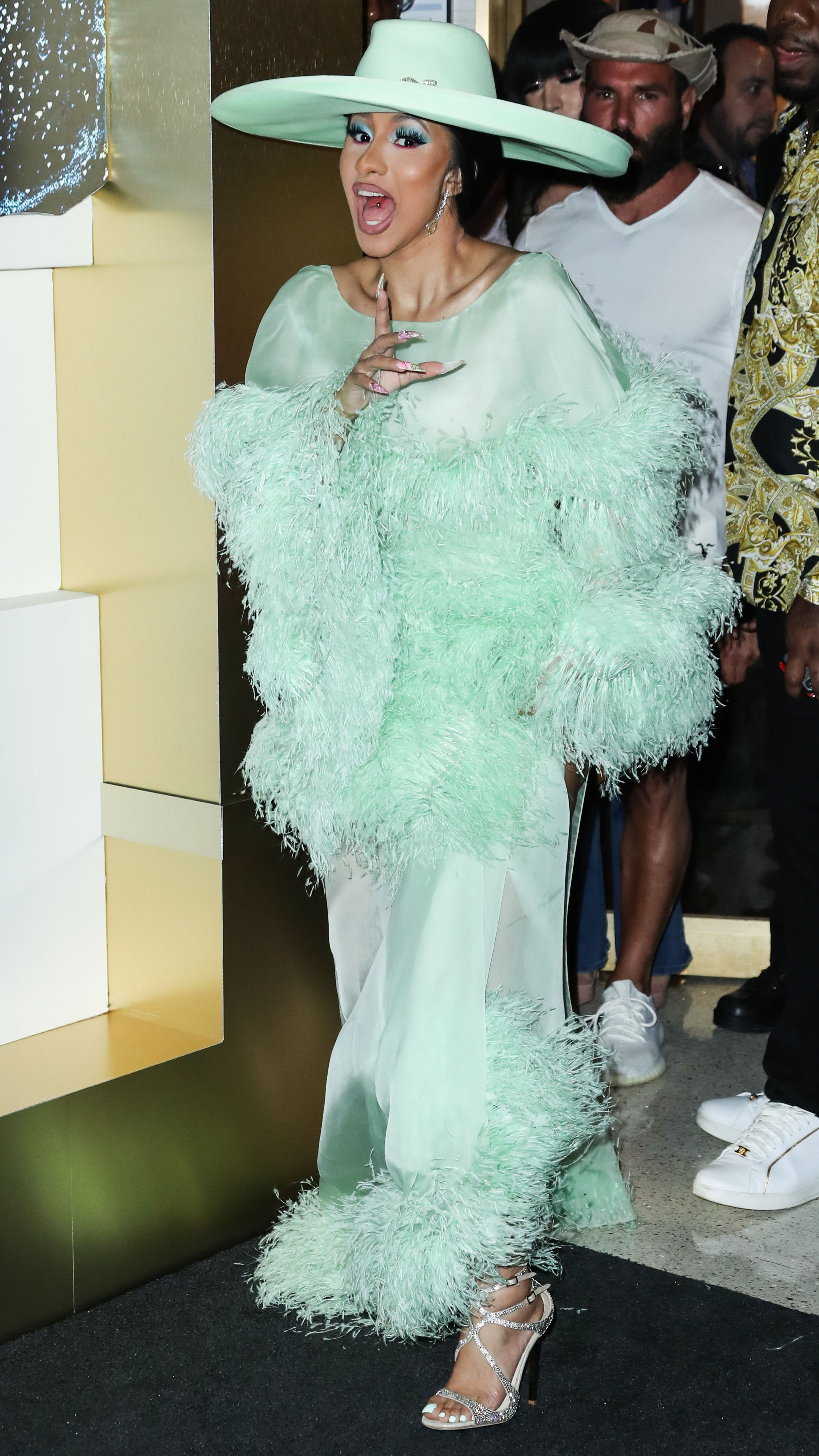 Cardi B Performs at Kaos Dayclub Opening At Palms Casino & Resort