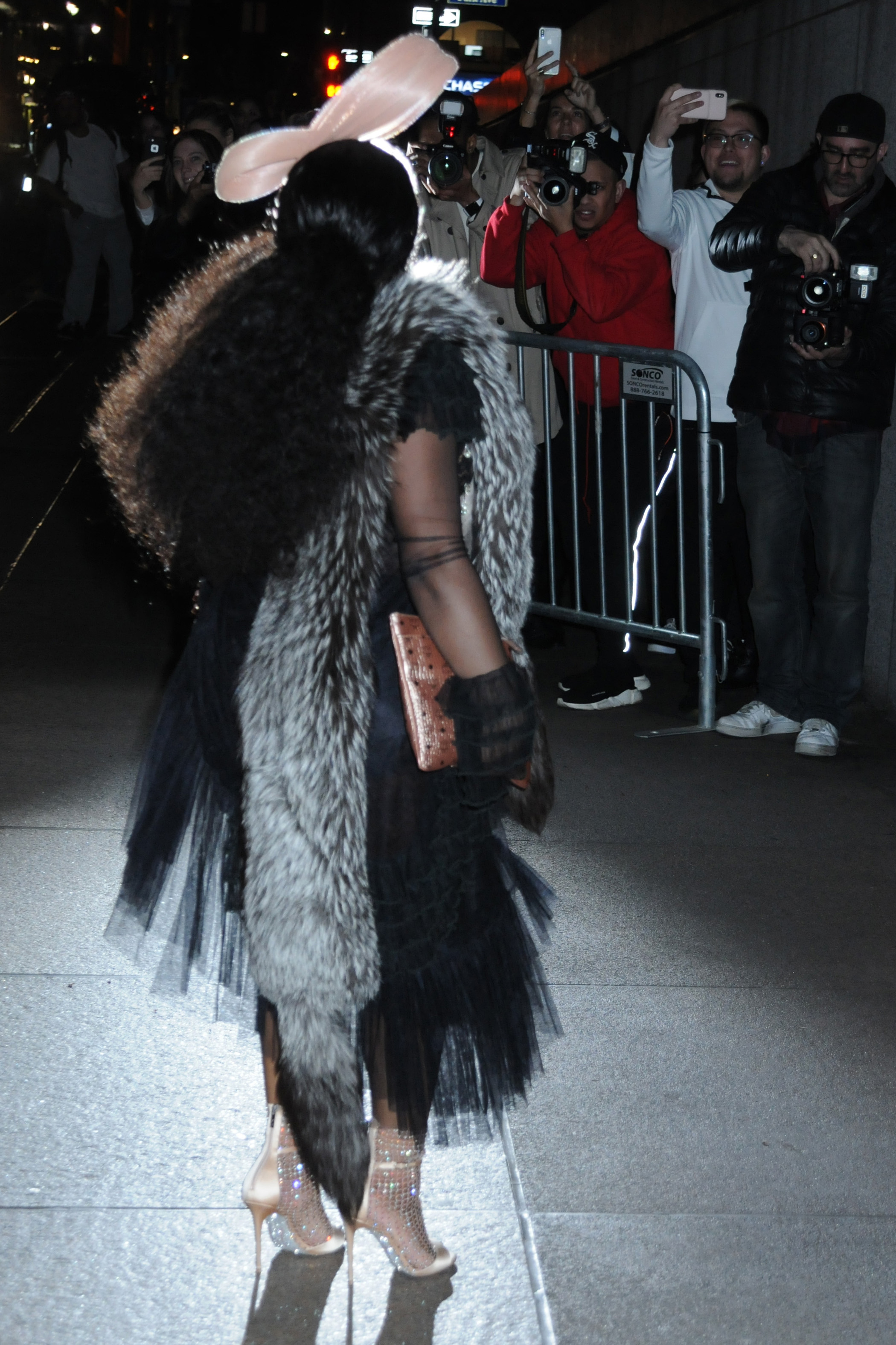 Lil Kim at Marc Jacobs and Char Defrancesco Wedding Reception