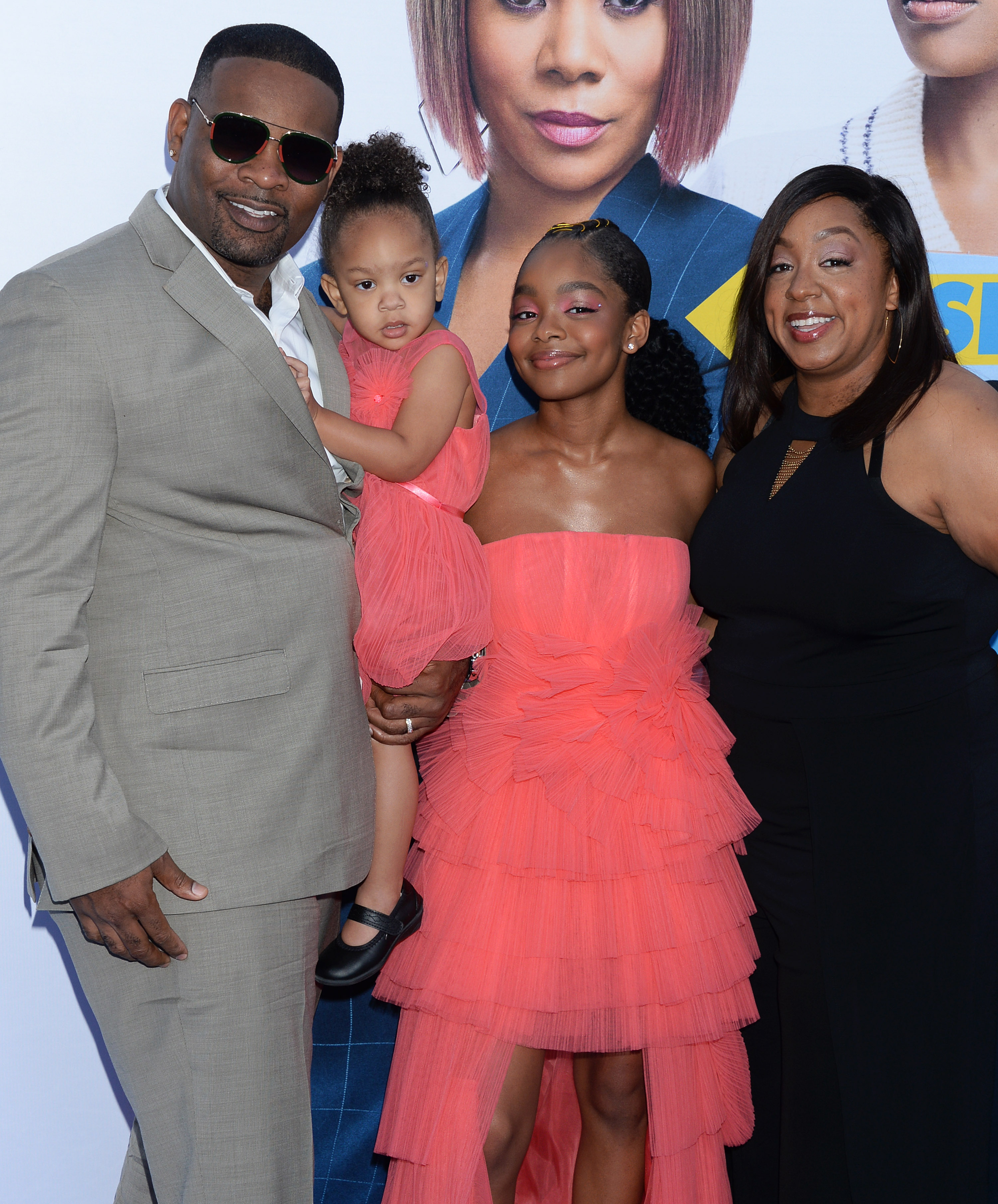 Marsai Martin family LITTLE Los Angeles Premiere