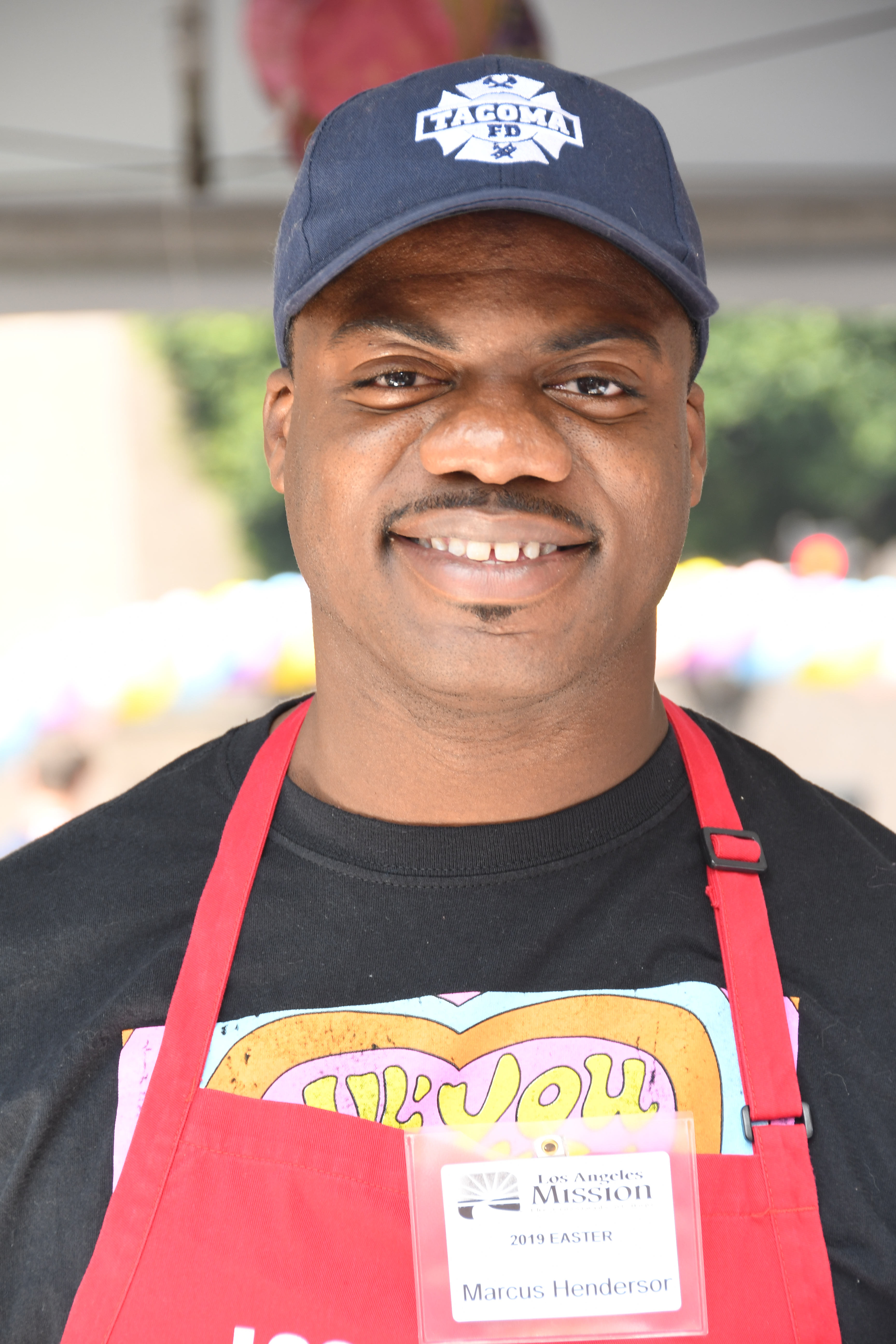 The Los Angeles Mission Hosts Easter For The Homeless held at the LA Mission.