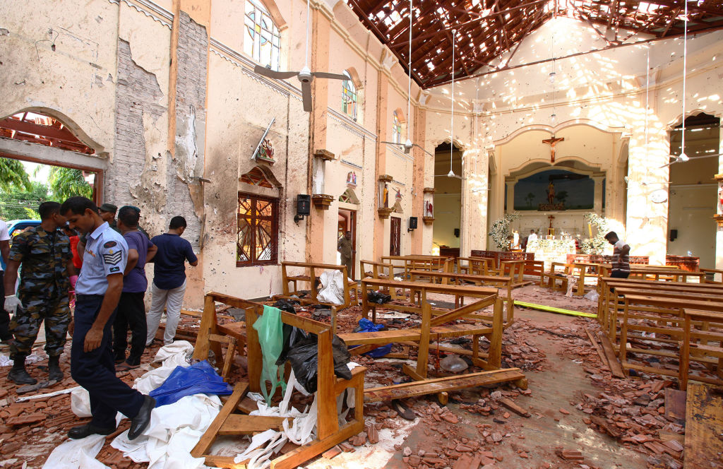 Multiple Explosions Hit Sri Lanka's Capital On Easter