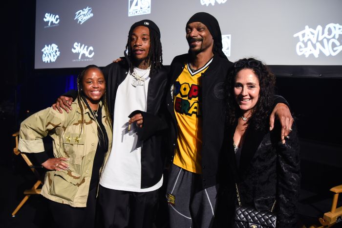 Wiz Khalifa Premieres "Behind the Cam" at Snoop Doggs Compound