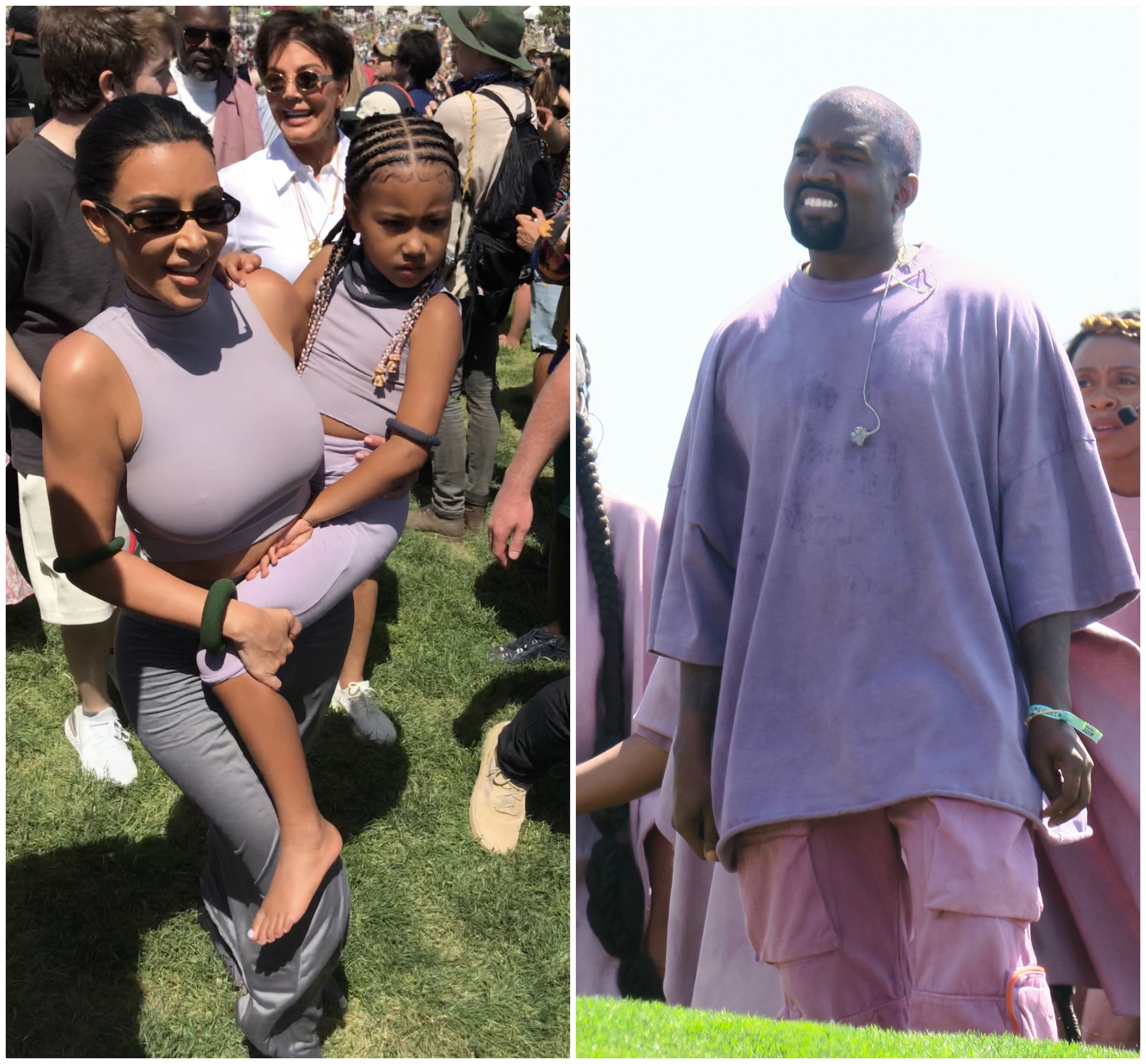 Kim Kardashian North West Kanye West