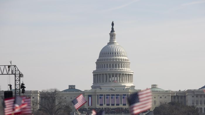Barack Obama's Presidential Inauguration at Capitol Building, Washington DC