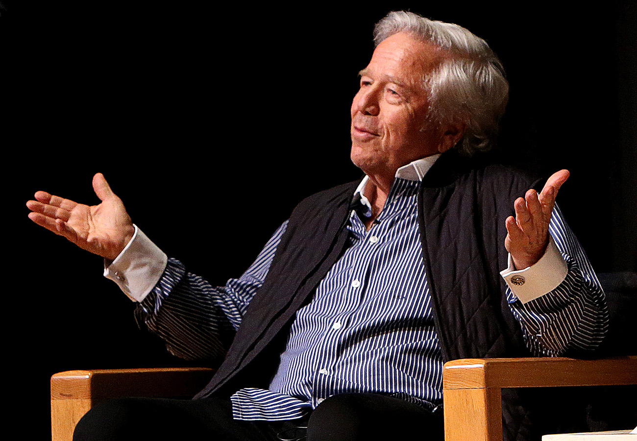 Patriots Owner Robert Kraft Attends Panel On Criminal Justice Reform