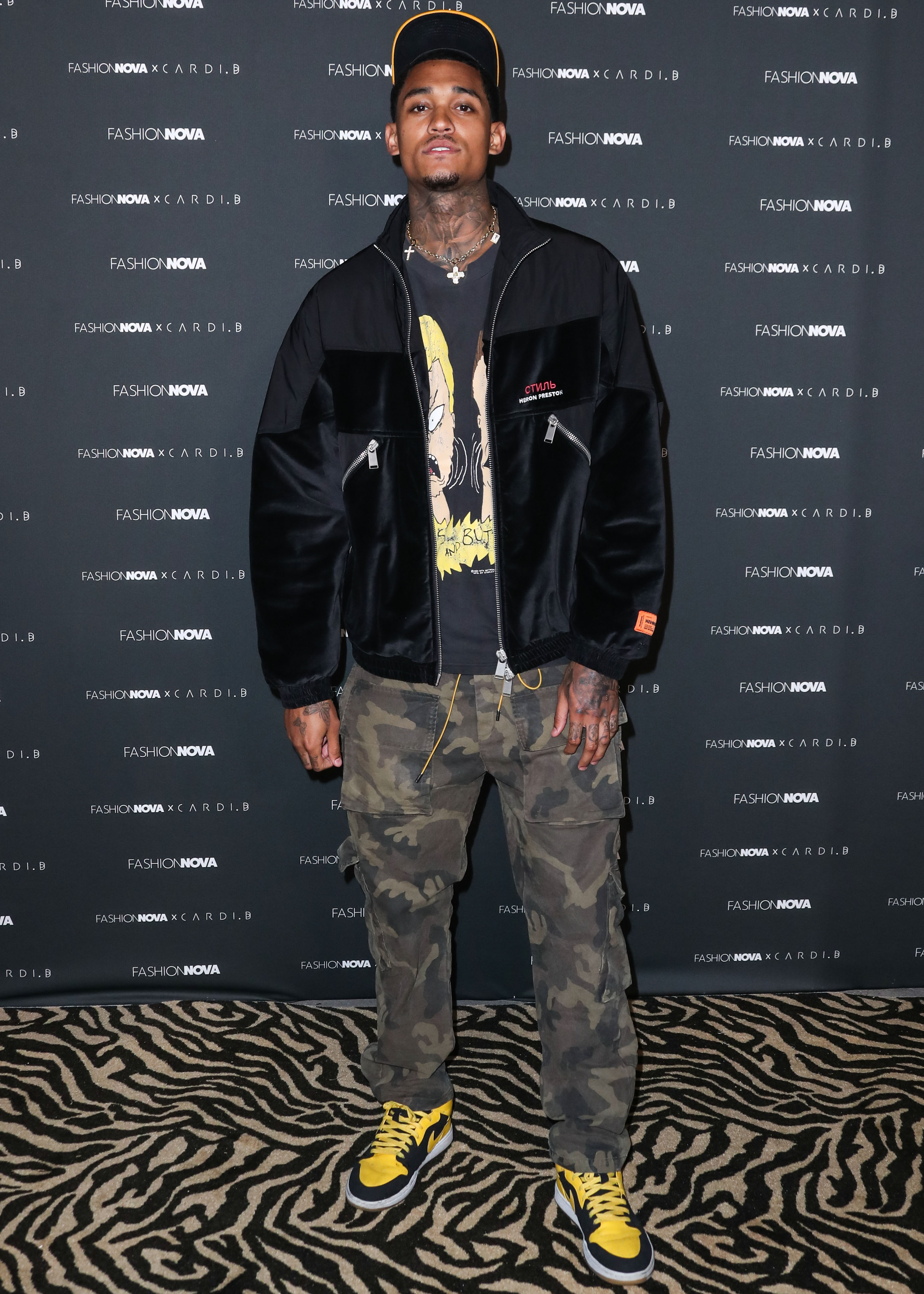 JOrdan Clarkson at The Fashion Nova x Cardi B Collection Launch Event