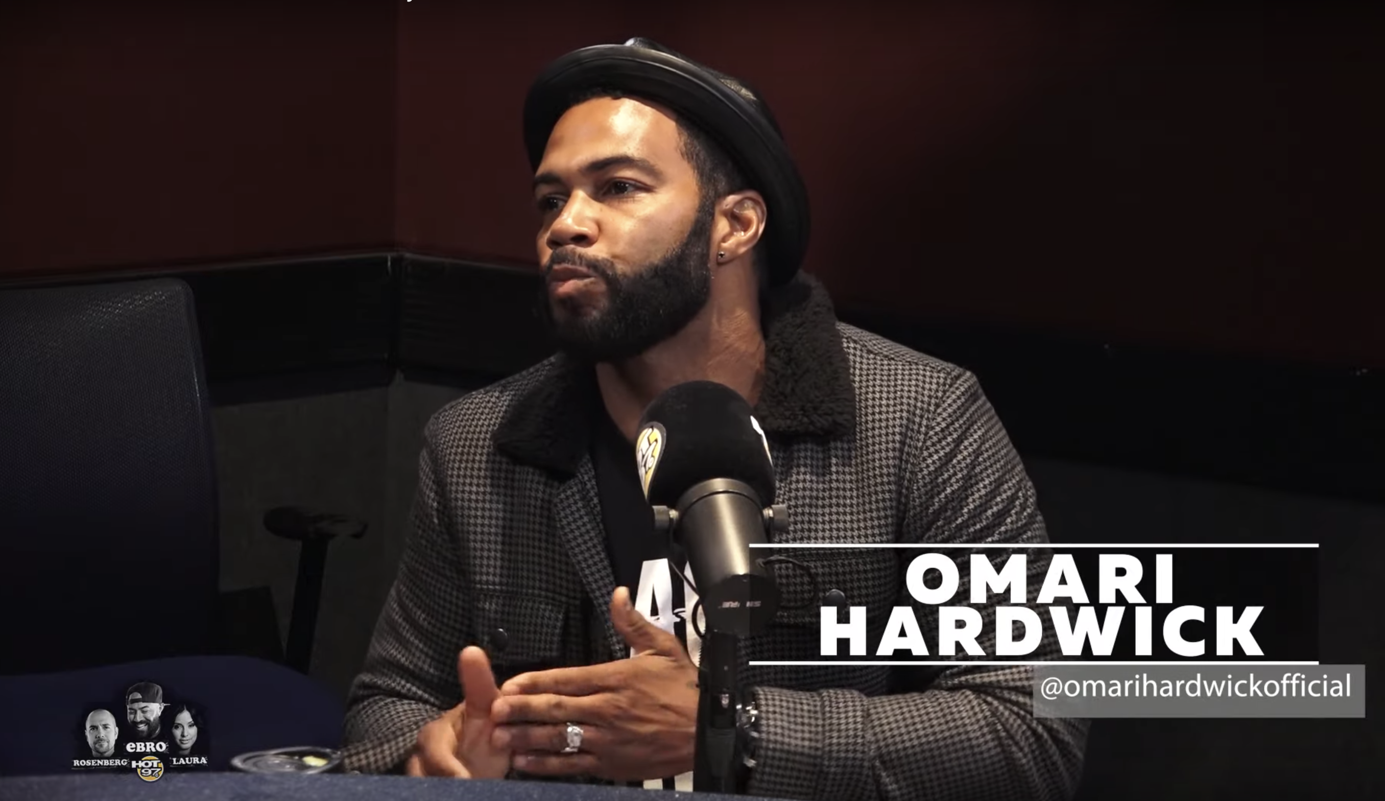 Omari Hardwick Ebro In The Morning