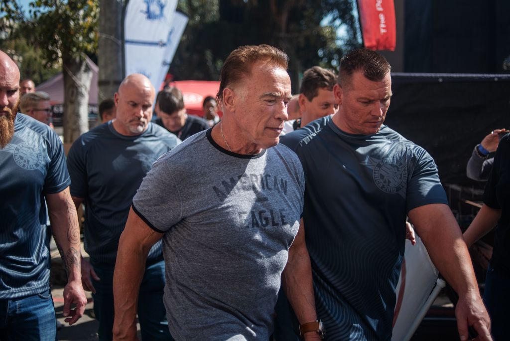 SAFRICA-SPORT-SCHWARZENEGGER
