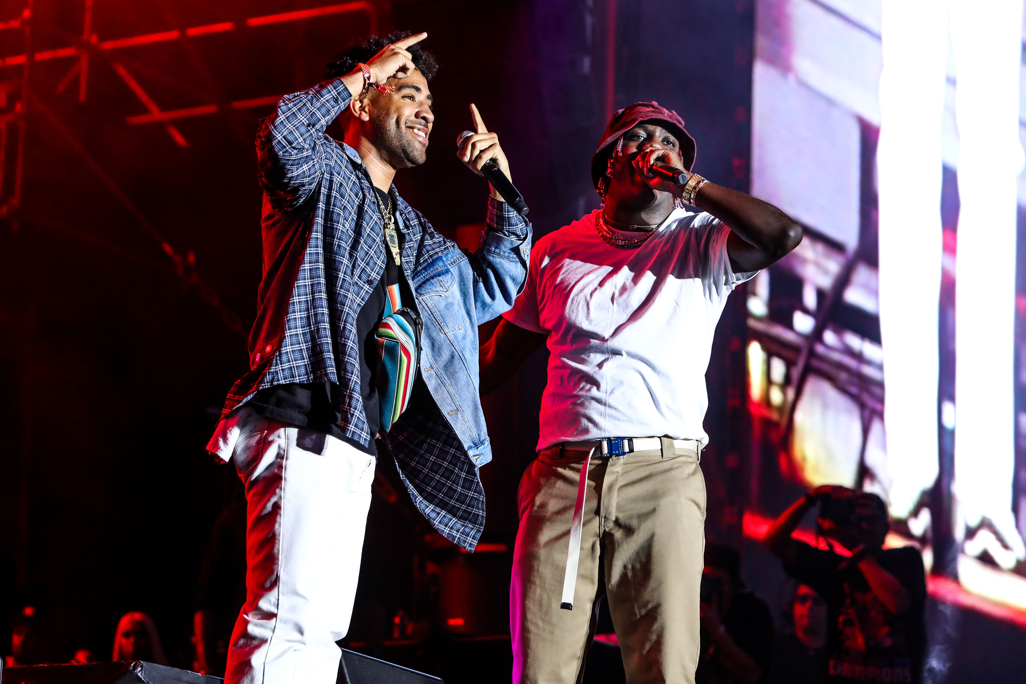 Super Duper Kyle and Lil Yachty at Rolling Loud Miami