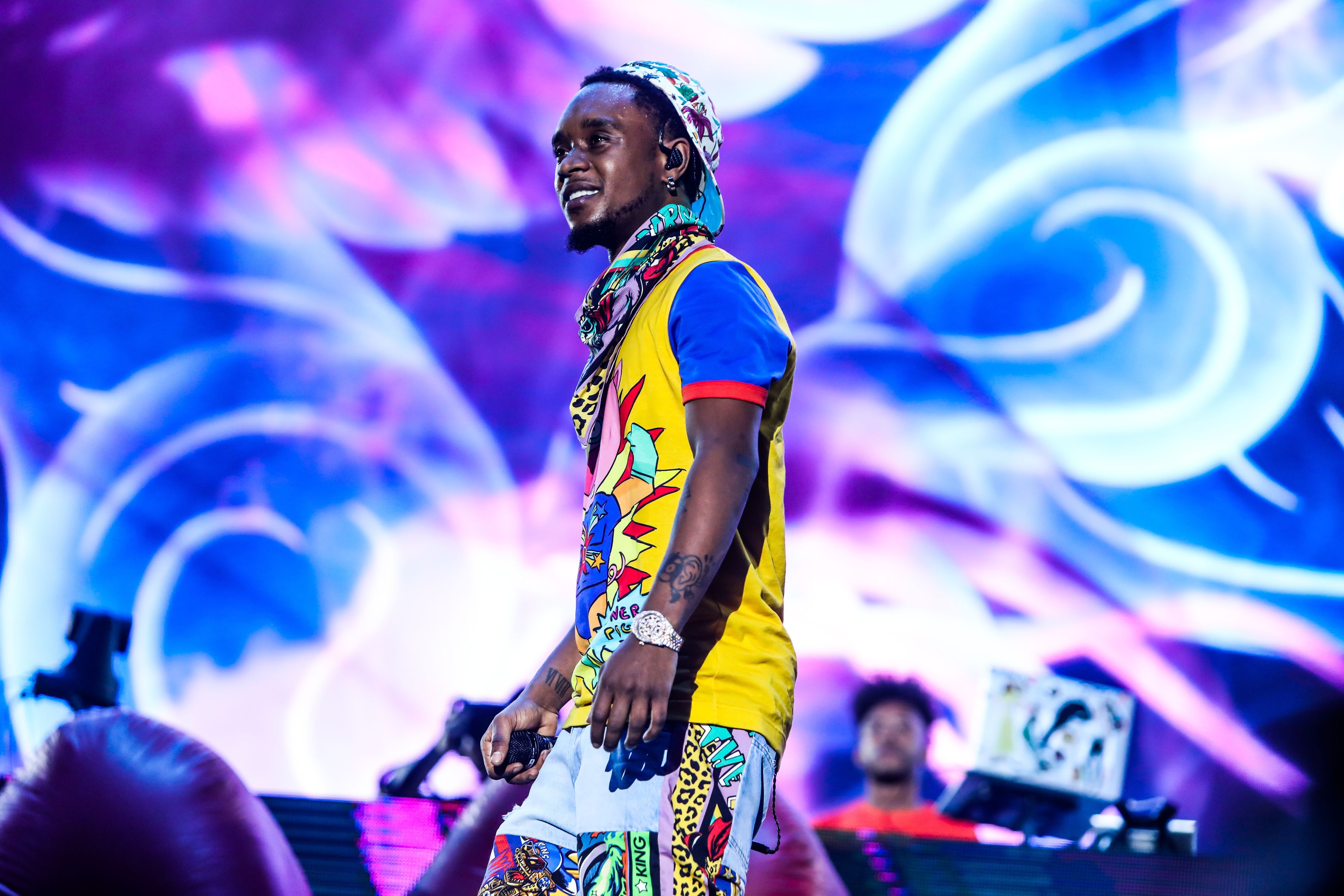 Slim Jxmmi at Rolling Loud Miami