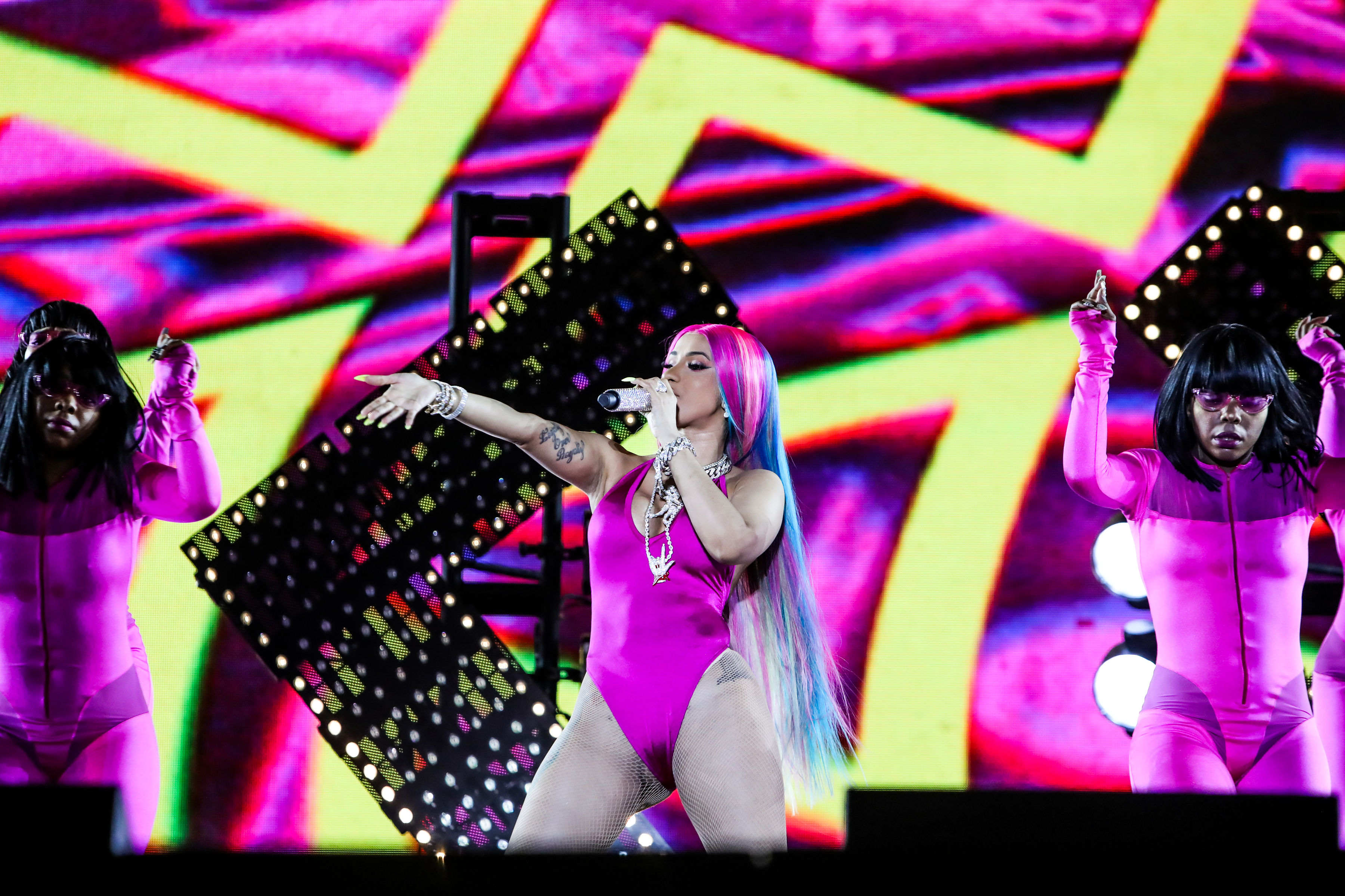 Cardi B at Rolling Loud Miami