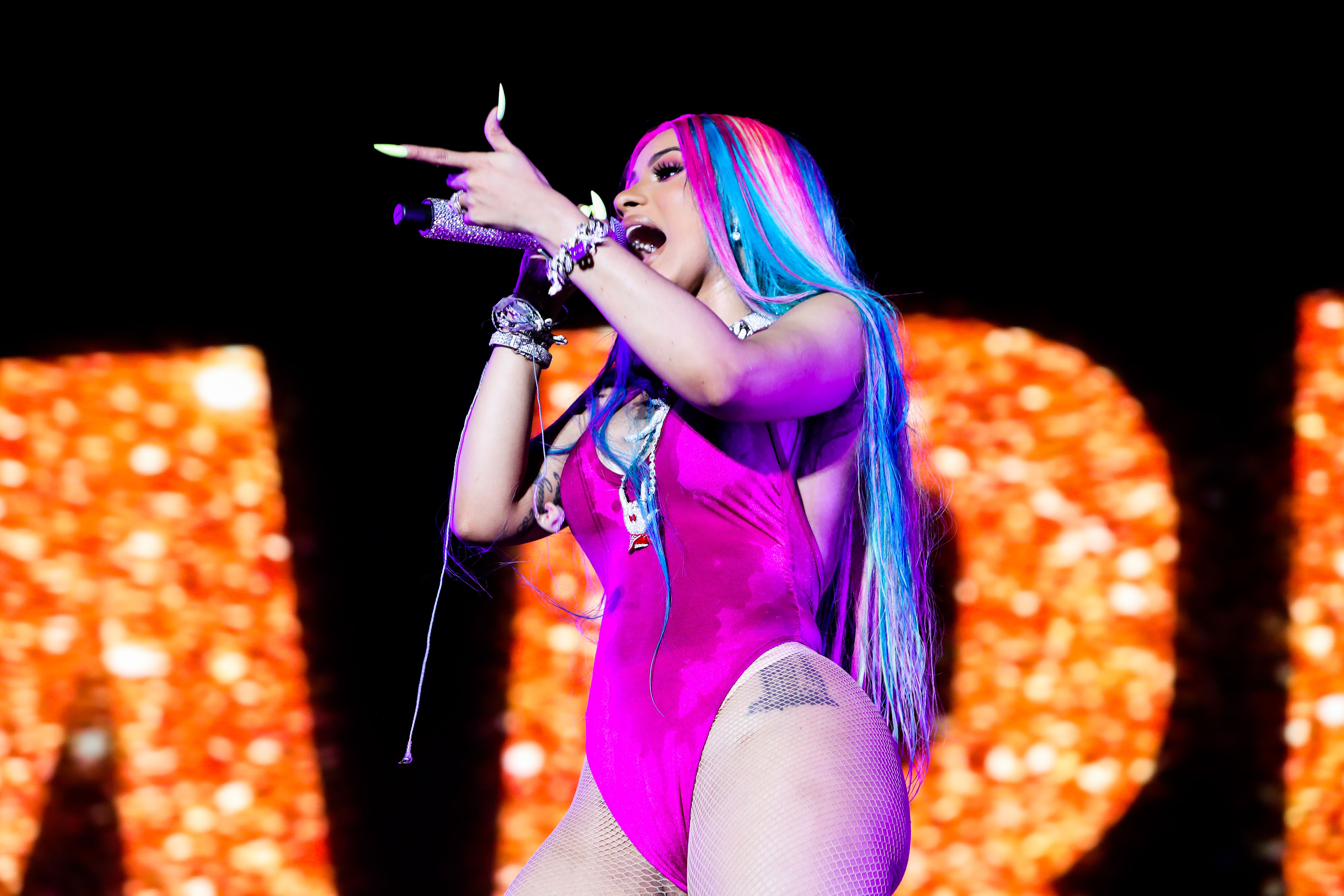 Cardi B at Rolling Loud Miami