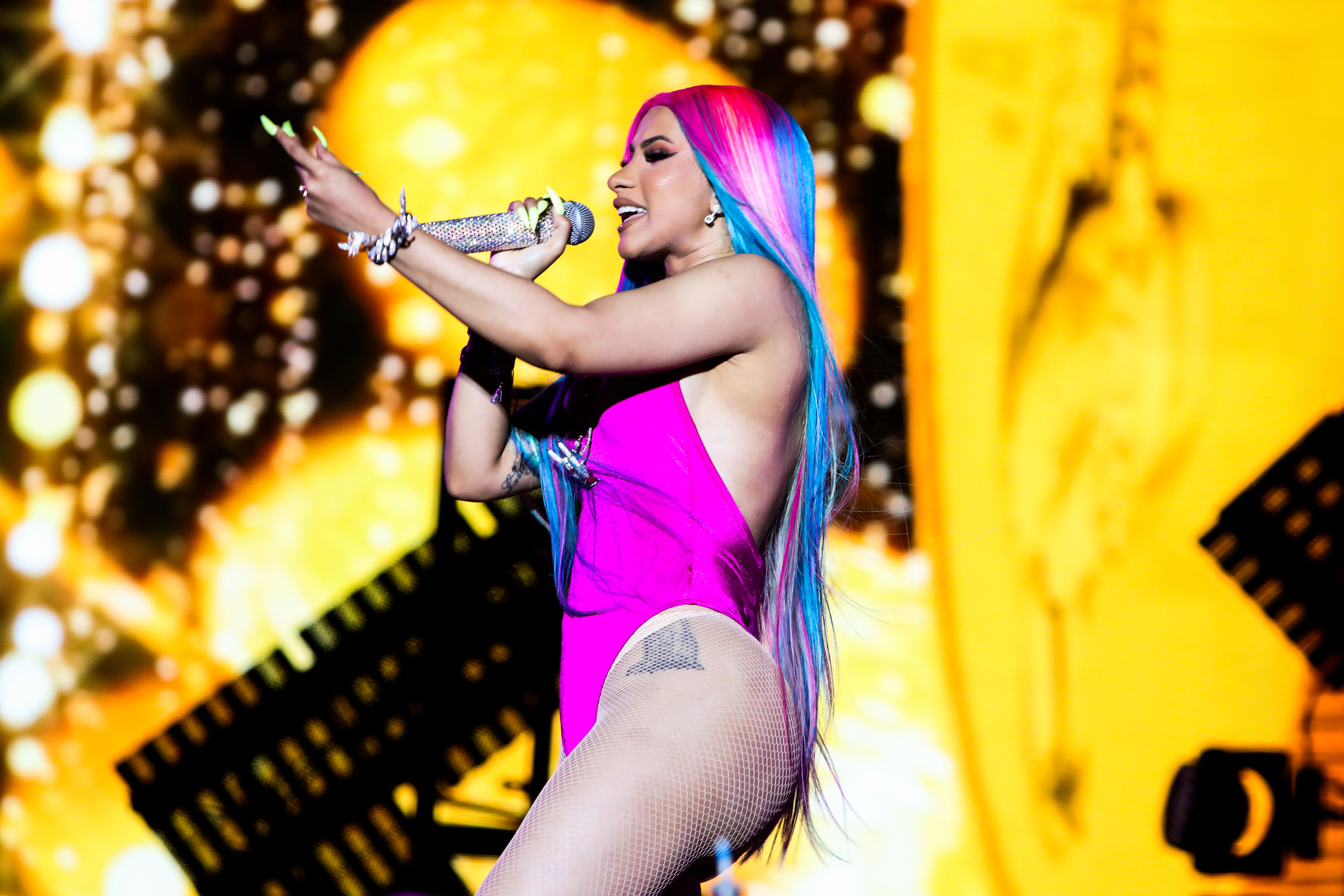 Cardi B at Rolling Loud Miami