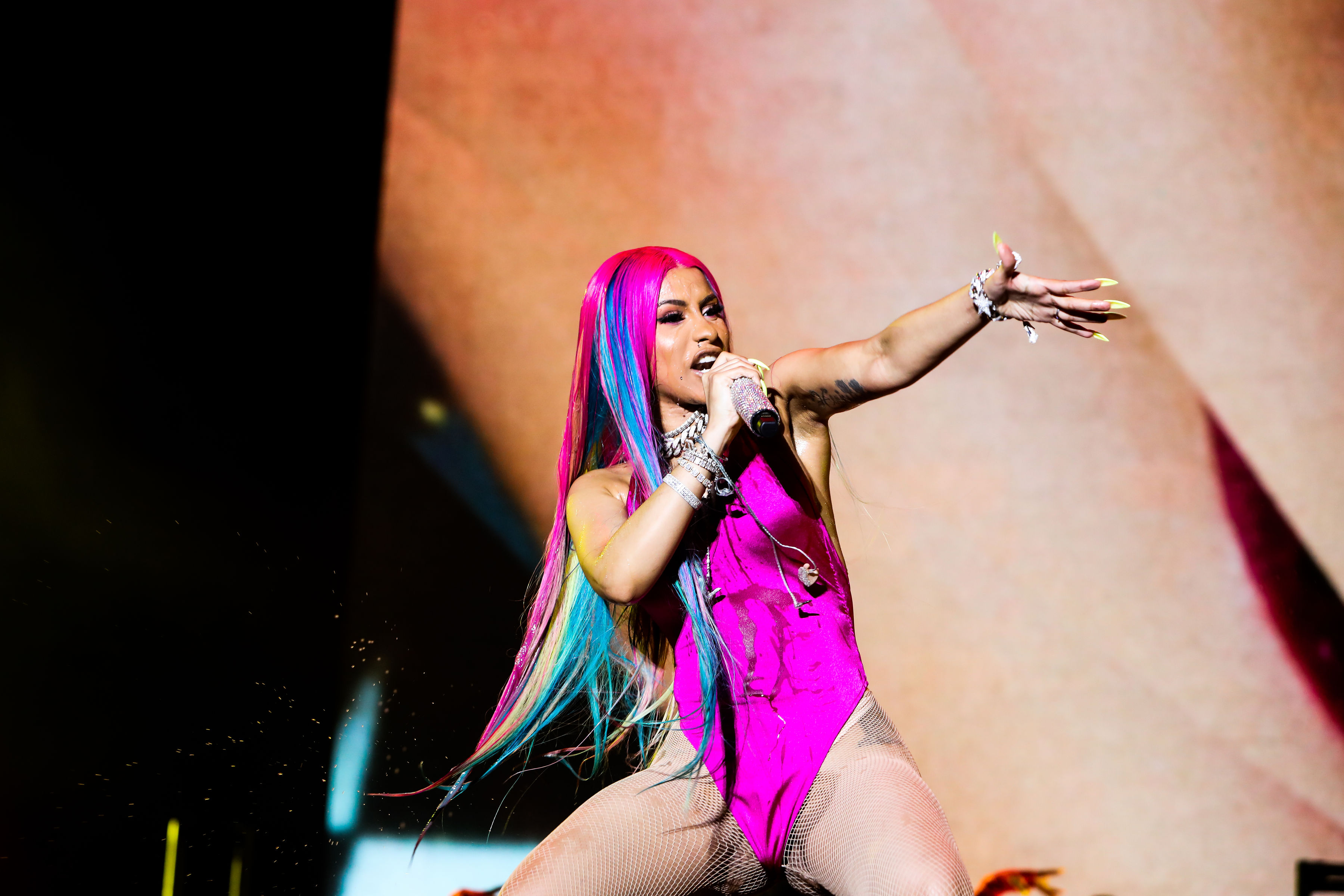 Cardi B at Rolling Loud Miami