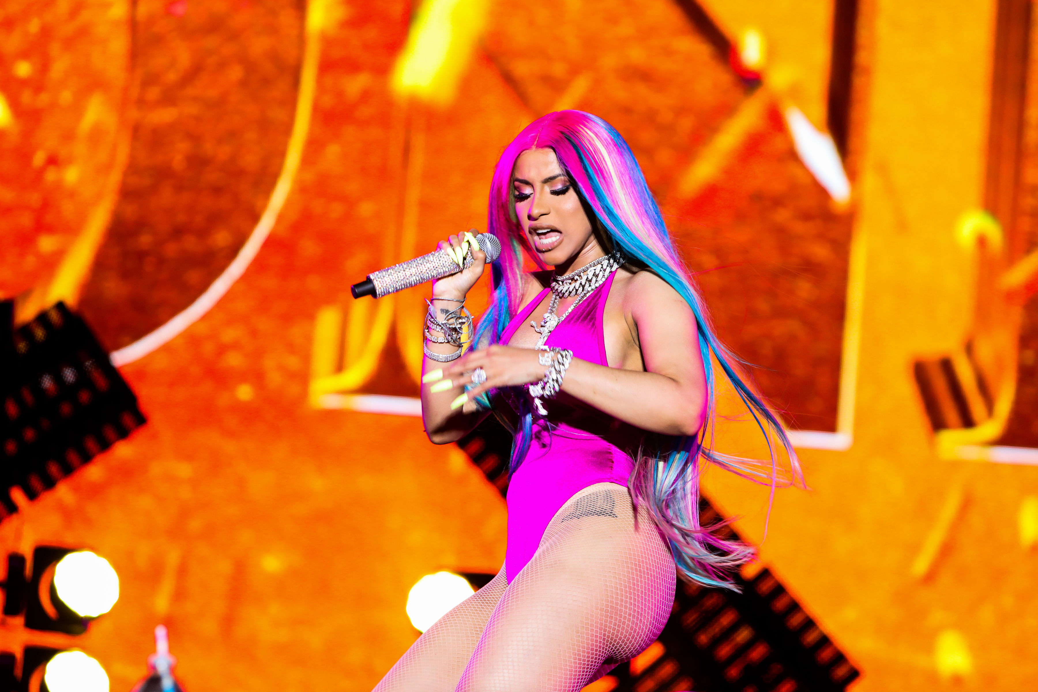 Cardi B at Rolling Loud Miami