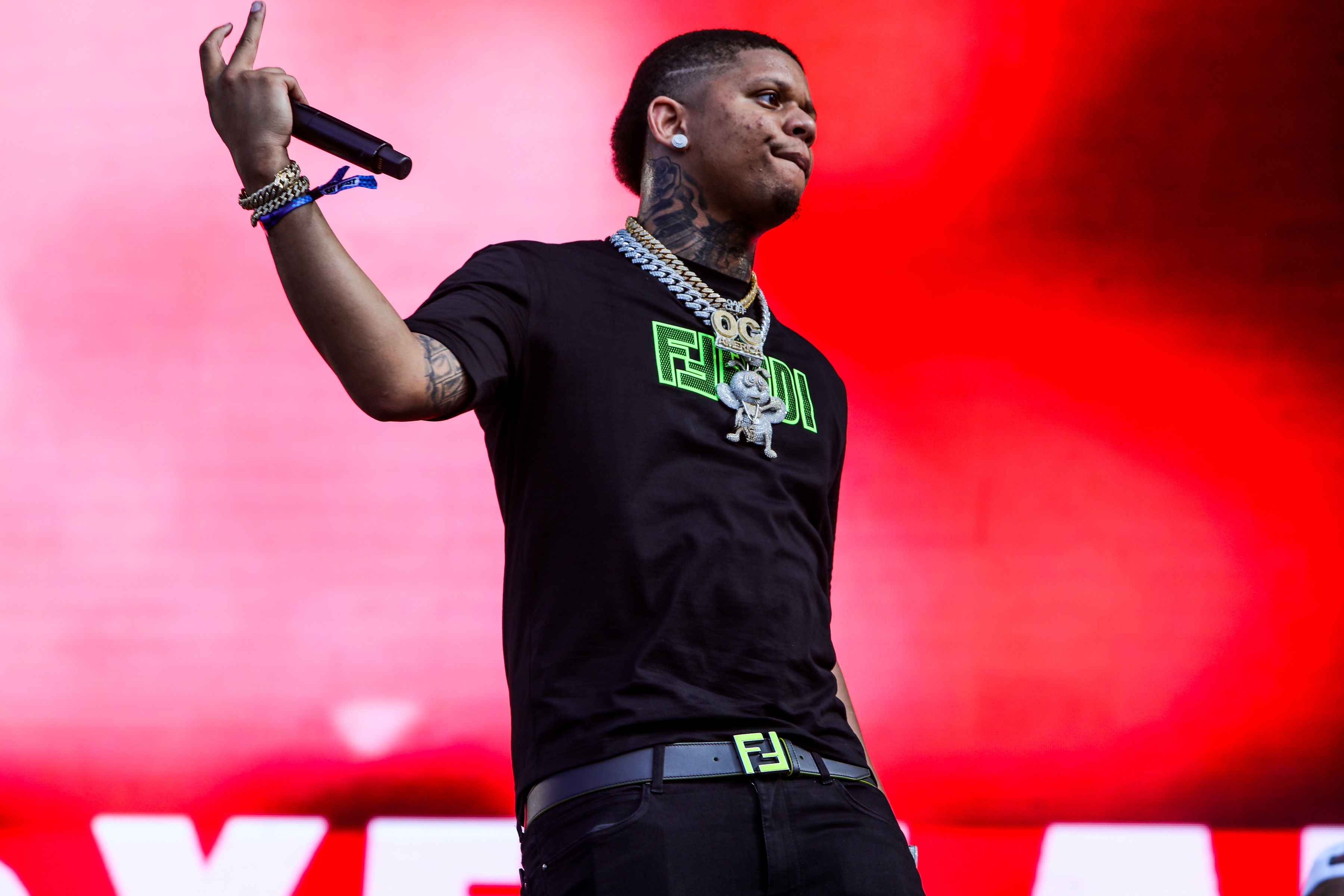 Yella Beezy at Rolling Loud Miami