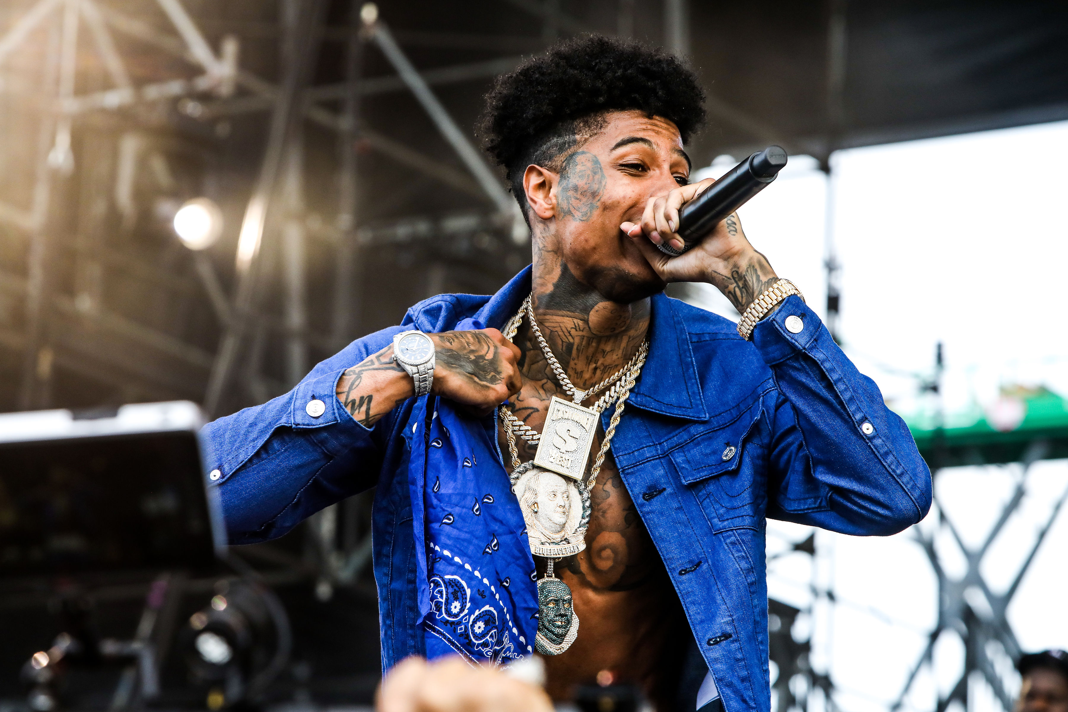 Blueface at Rolling Loud Miami