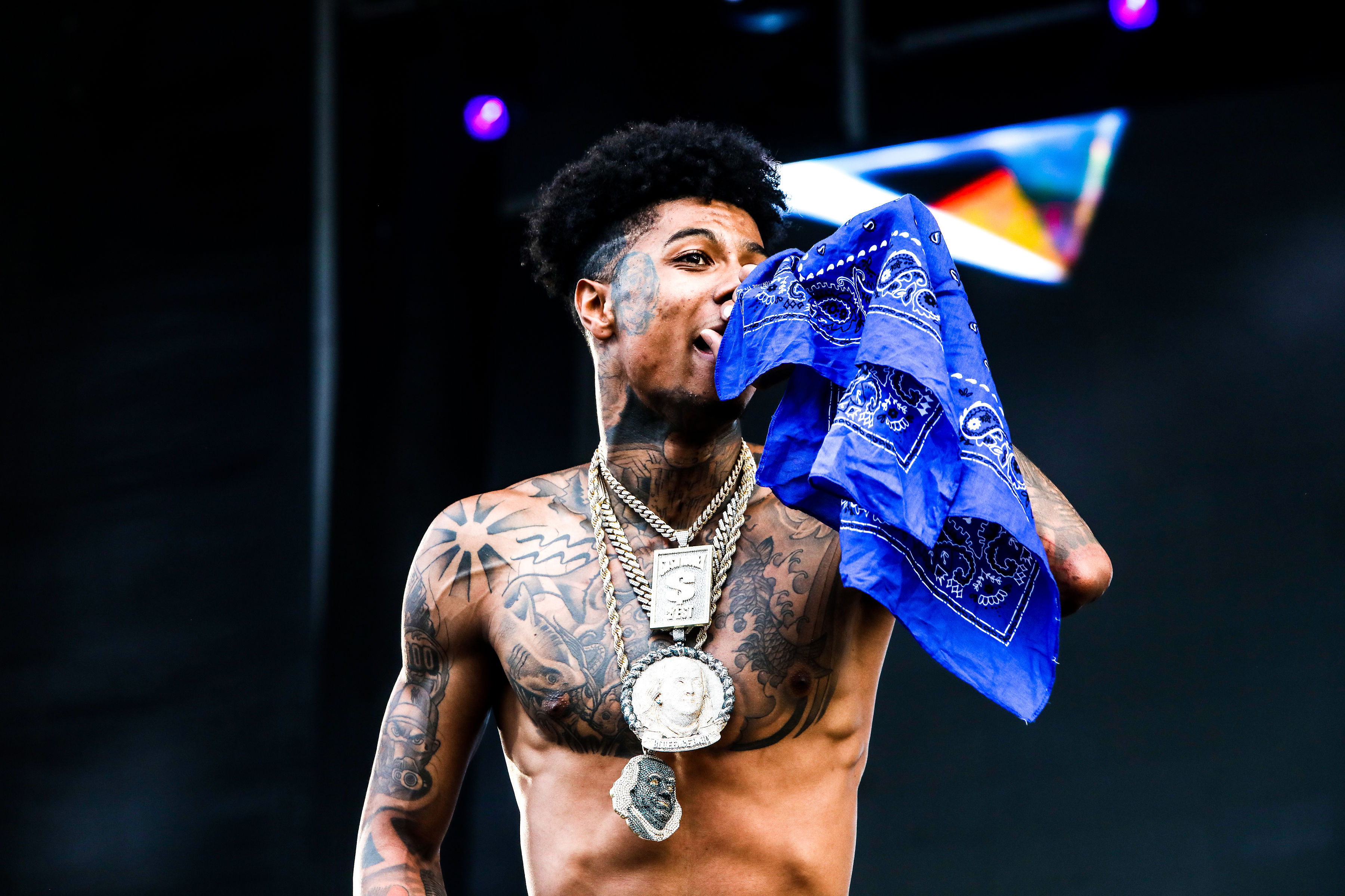 Blueface at Rolling Loud Miami