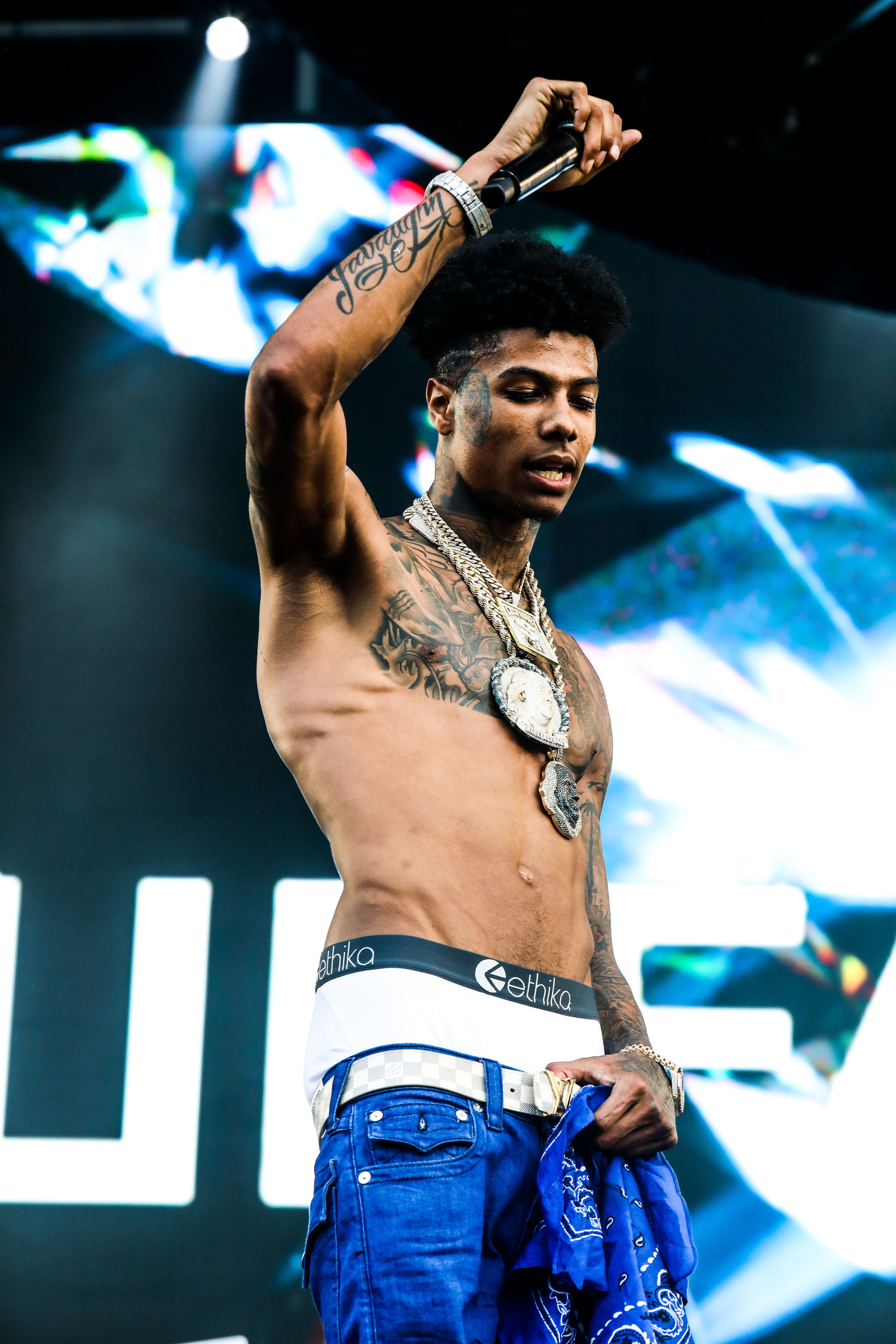 Blueface at Rolling Loud Miami