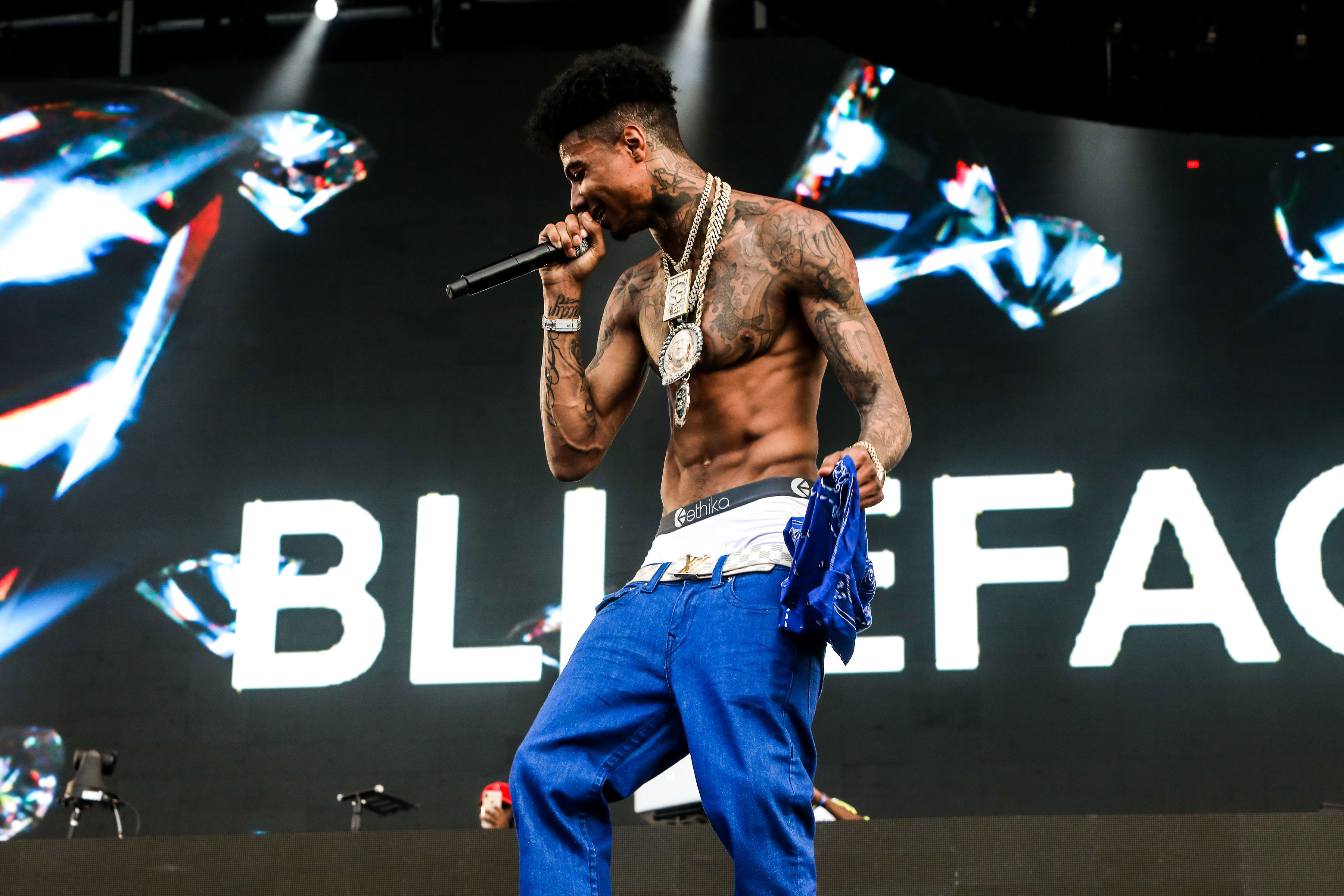 Blueface at Rolling Loud Miami