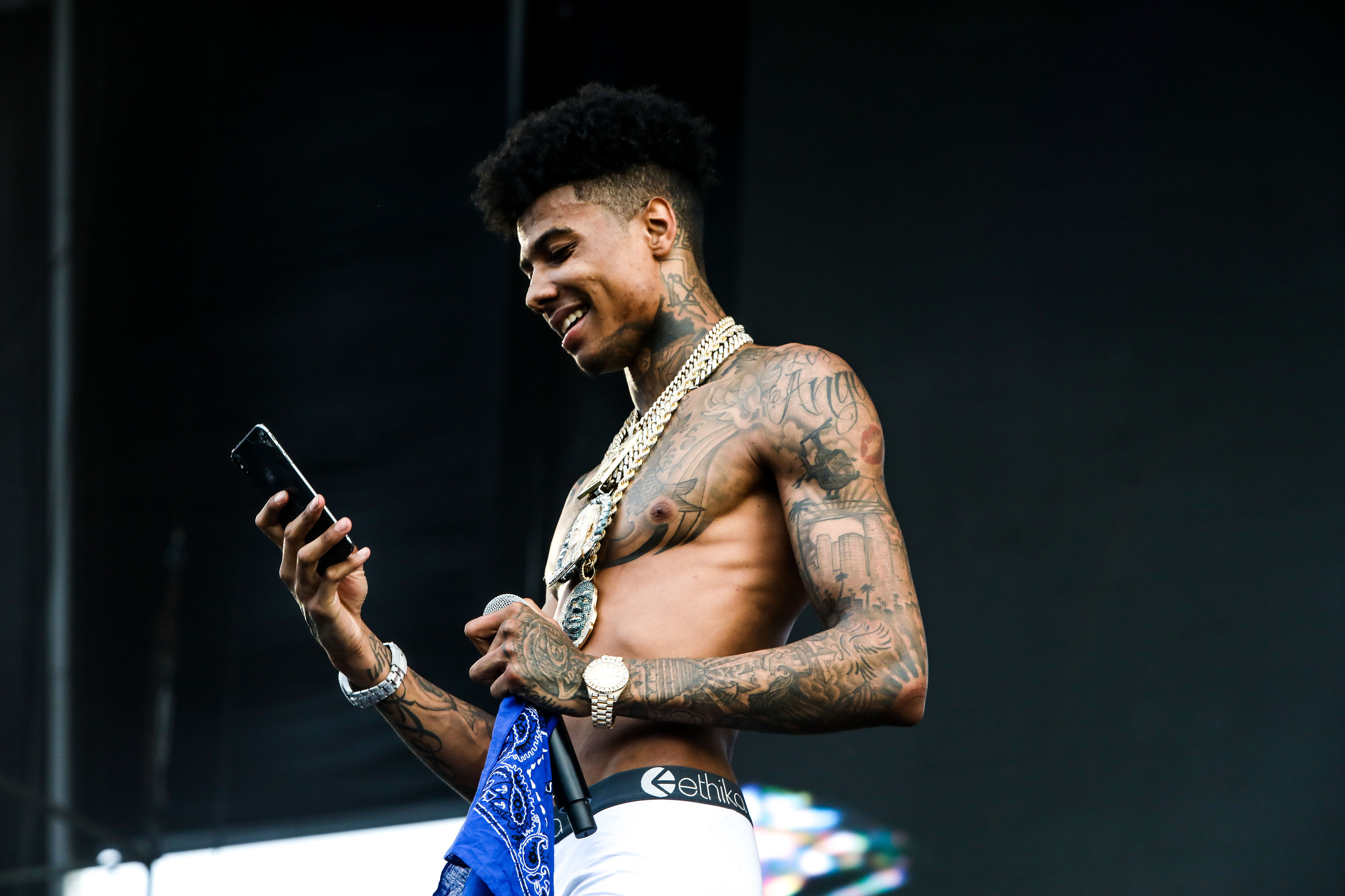Blueface at Rolling Loud Miami