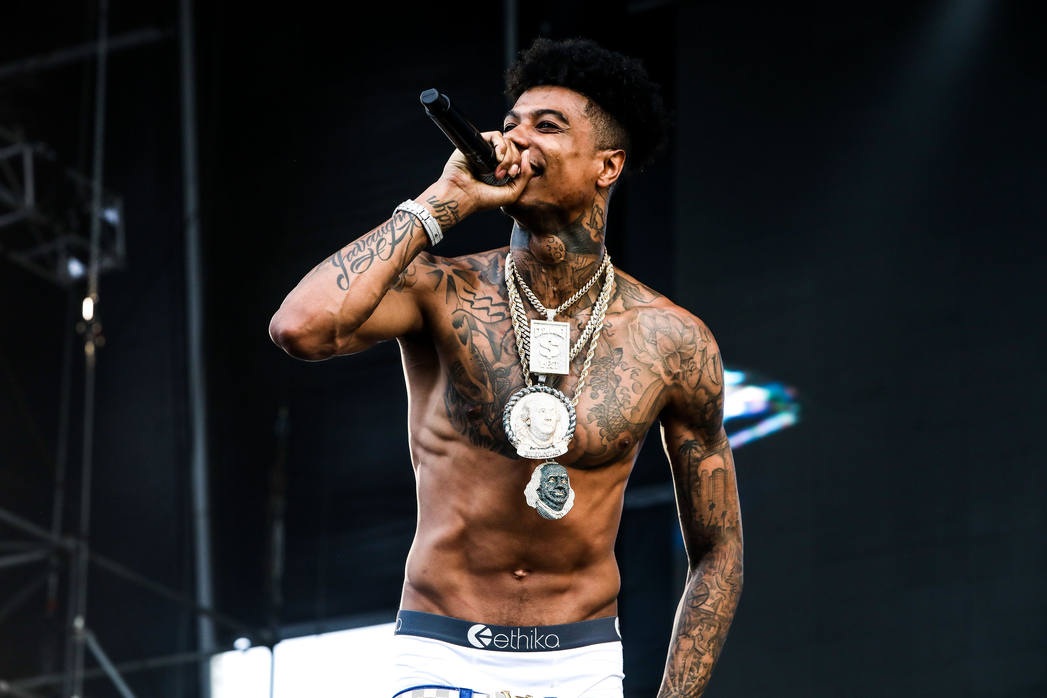 Blueface at Rolling Loud Miami