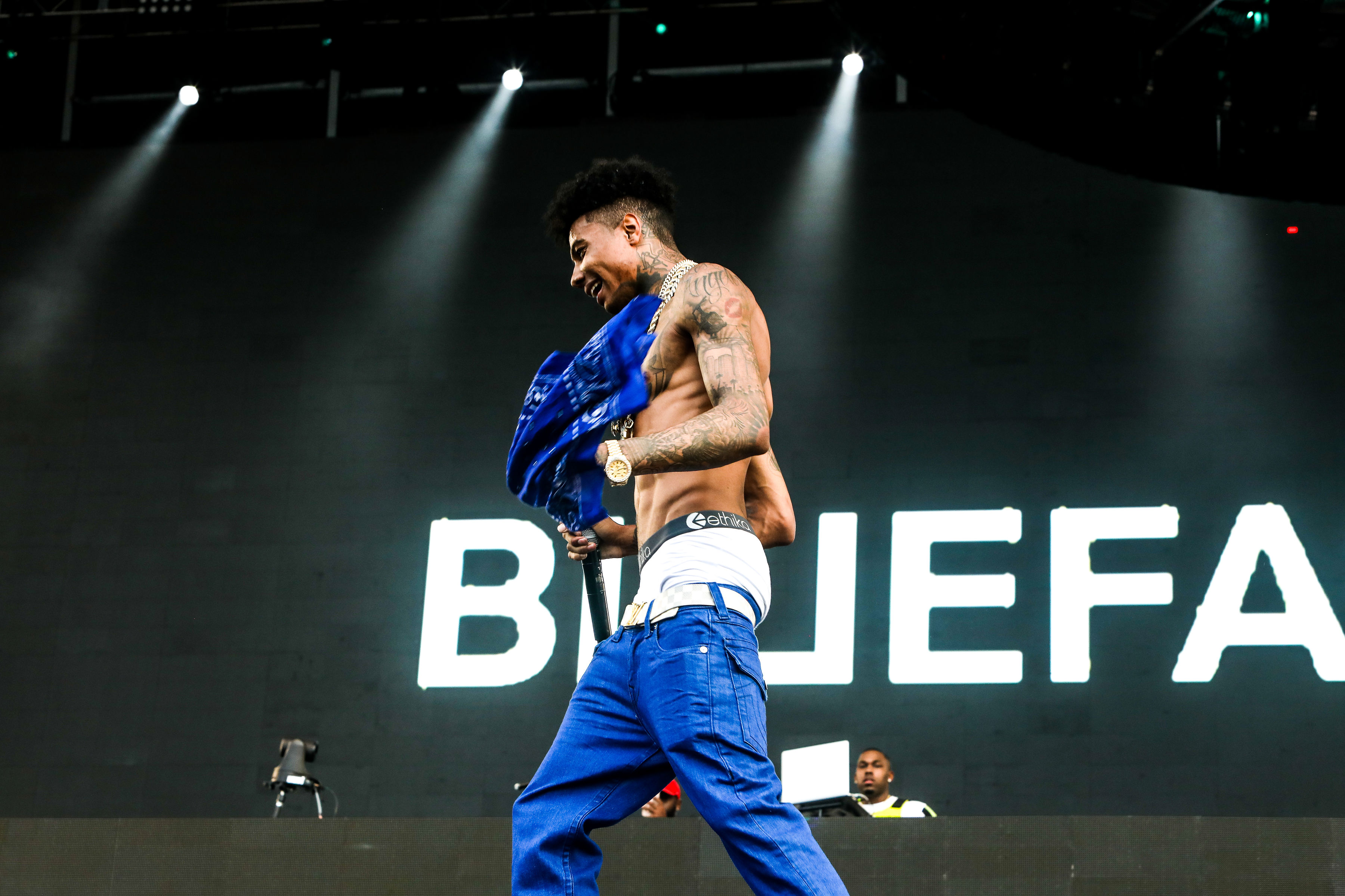Blueface at Rolling Loud Miami