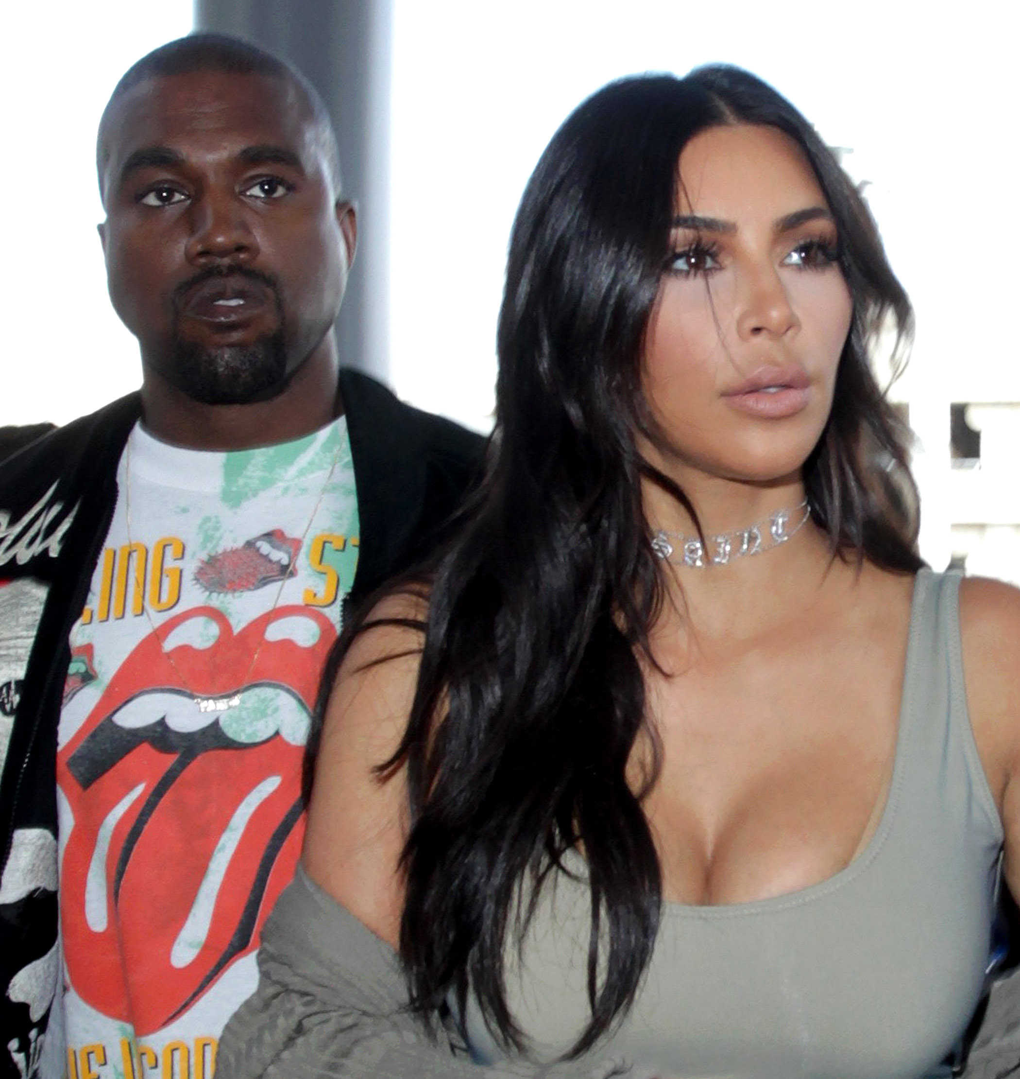 Kim Kardashian West and Kanye West