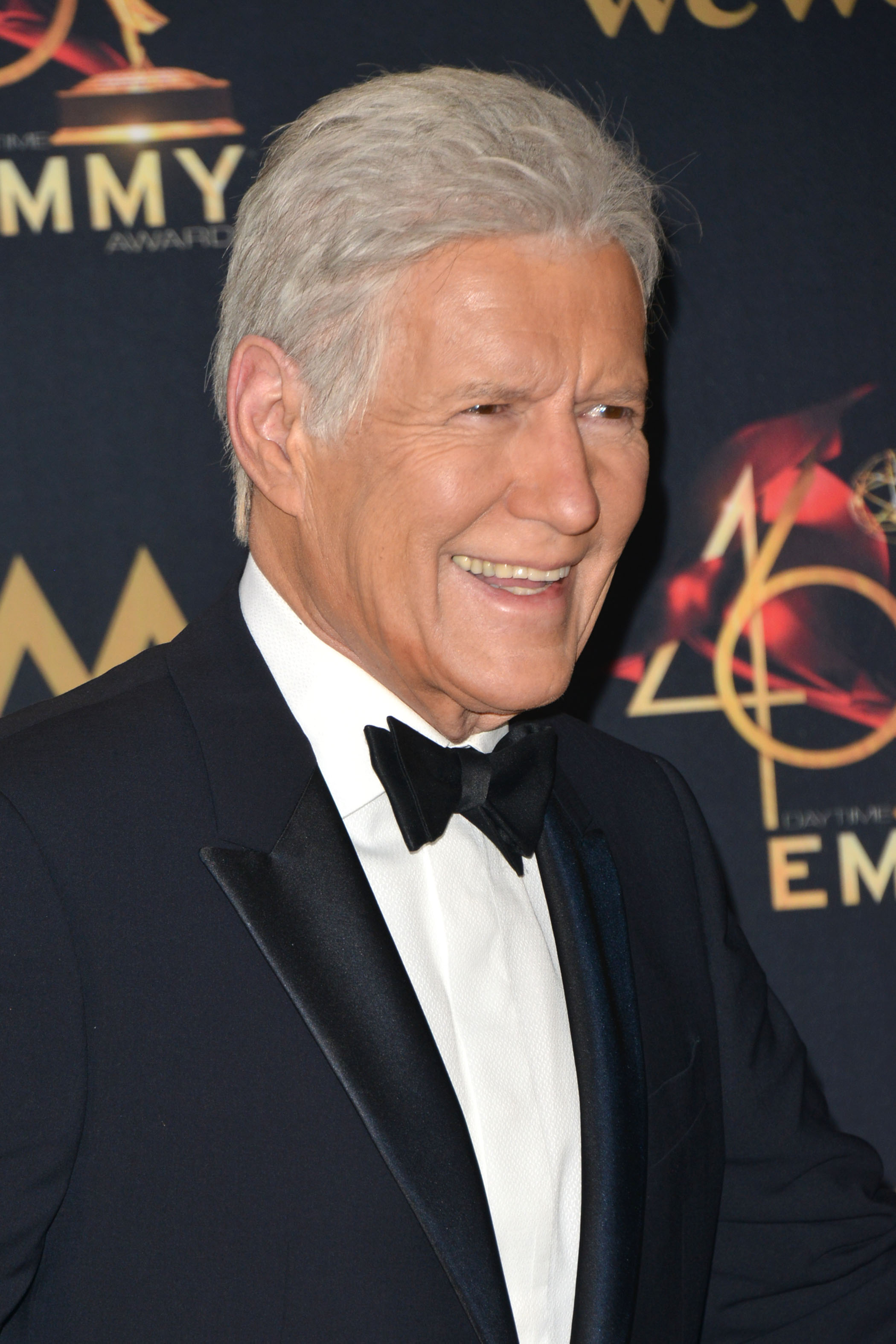 Alex Trebek at the Daytime Emmy Awards