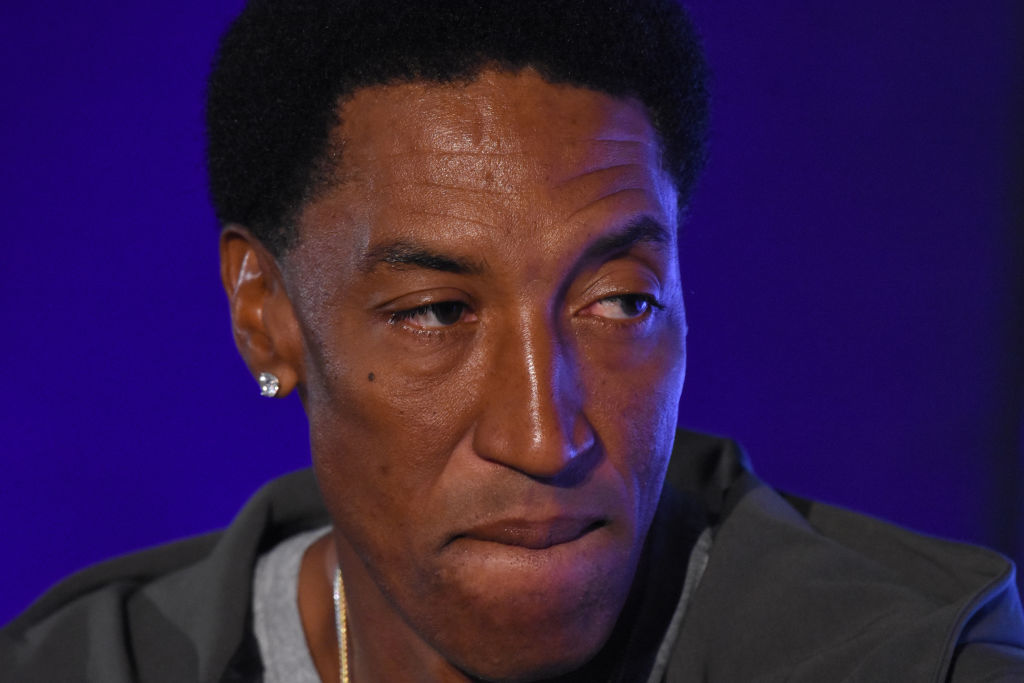 Scottie Pippen Press Conference at Heat MX