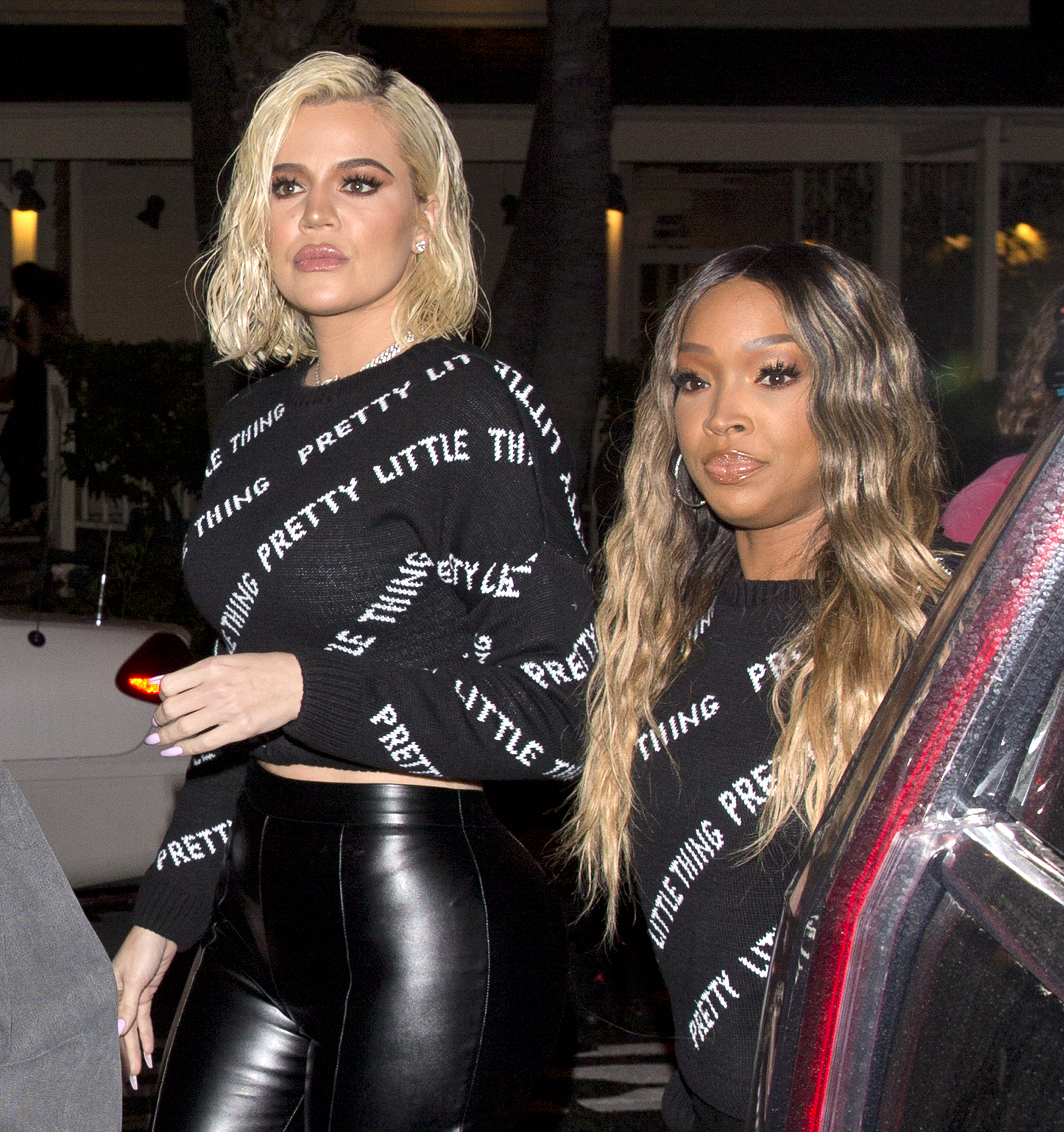 Khloe Kardashian and Malika Haqq