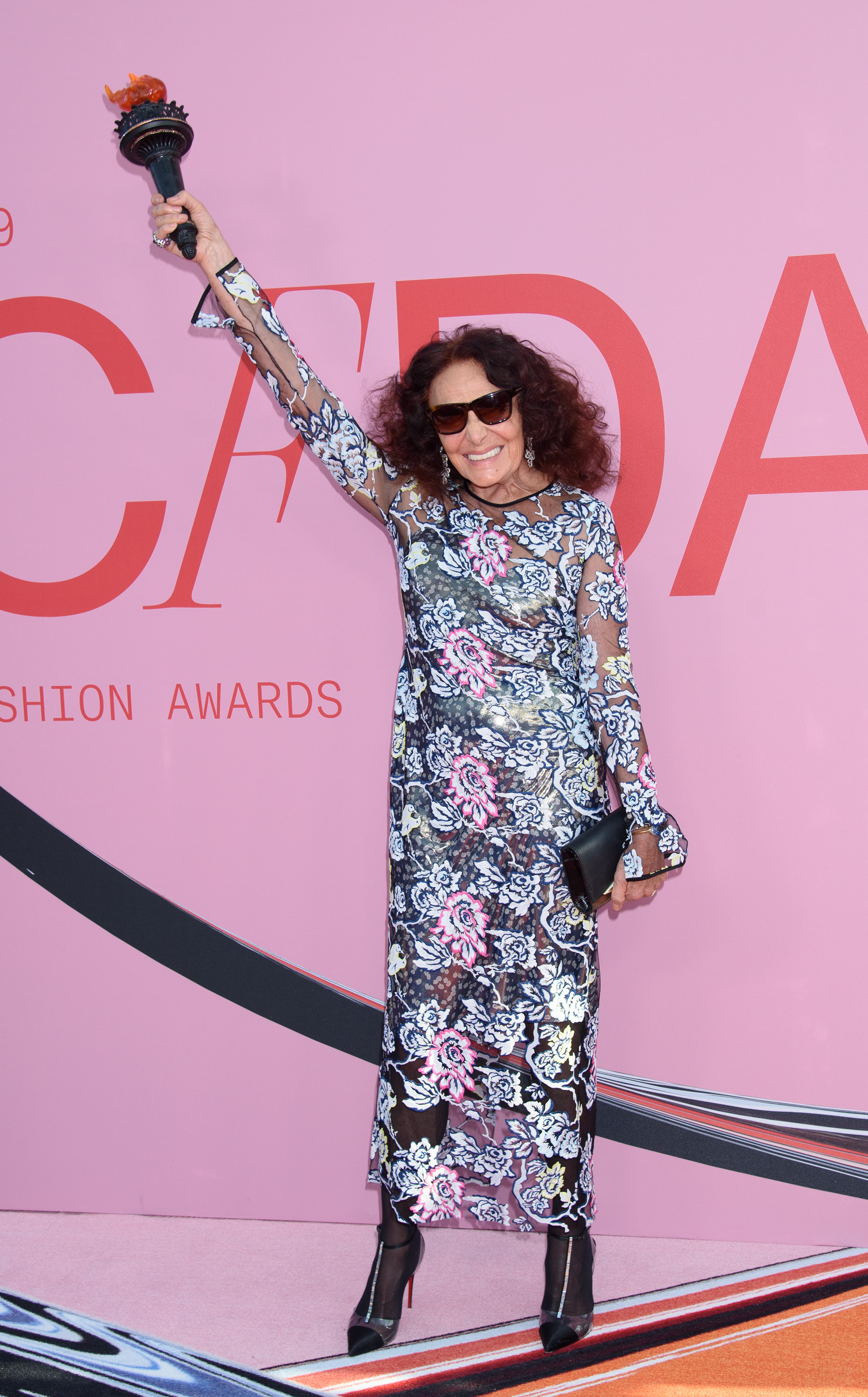 Diane Von Furstenberg attends 2019 CFDA Fashion Awards
