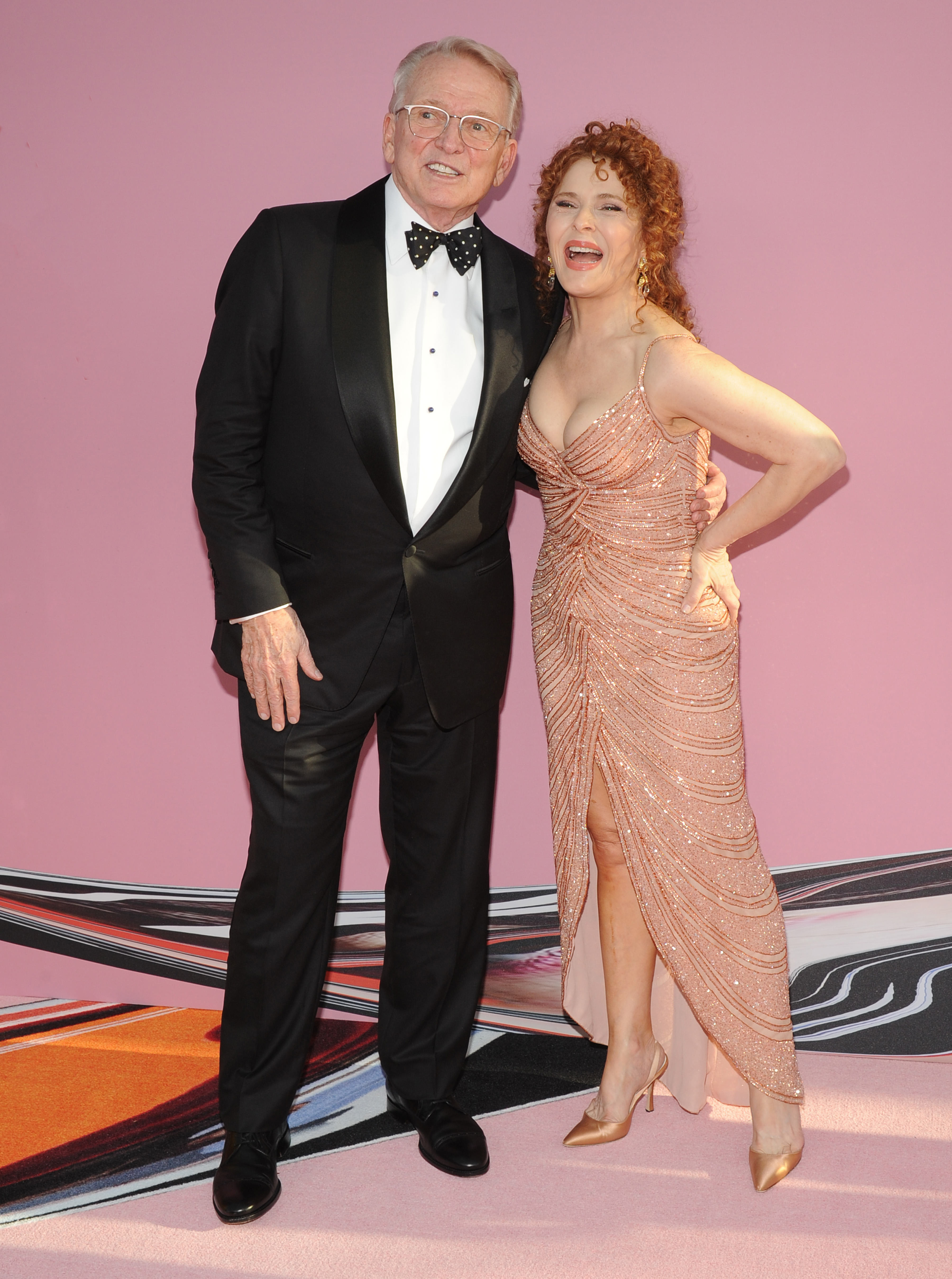 Bob Mackie and Bernadette Peters 2019 CFDA Fashion Awards