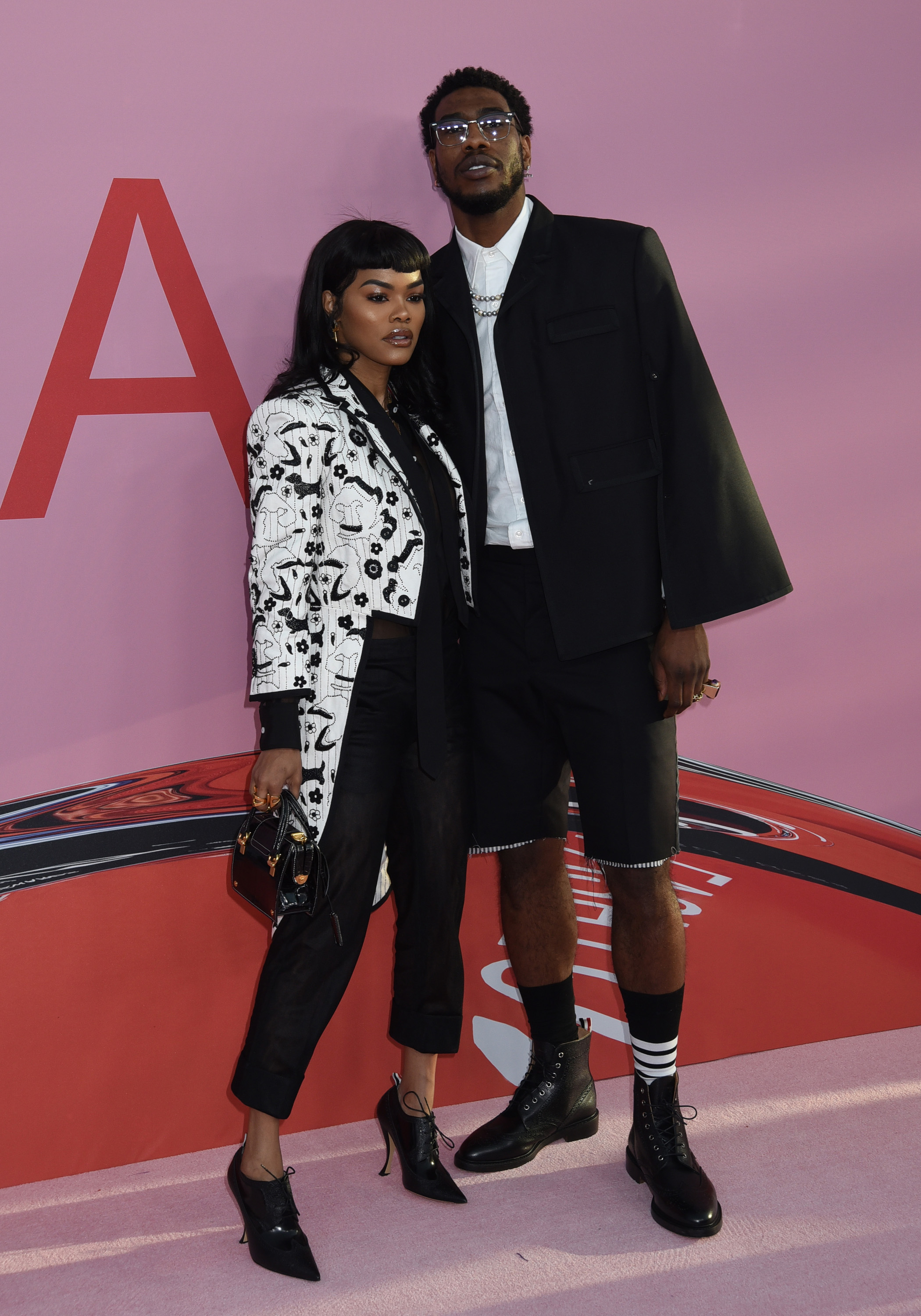 Teyana Taylor and Iman Shumpert 2019 CFDA Fashion Awards