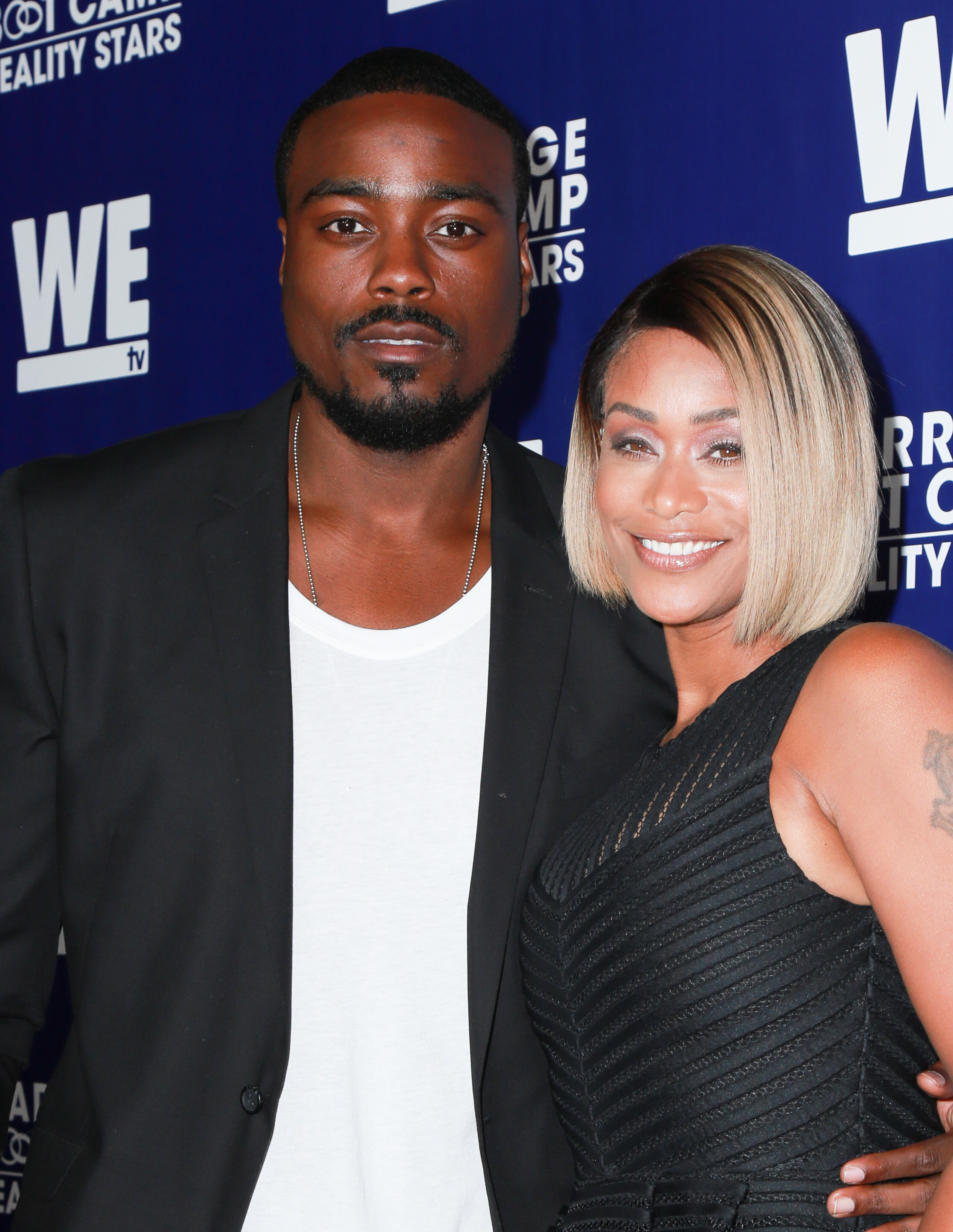 Reggie Youngblood and Tami Roman