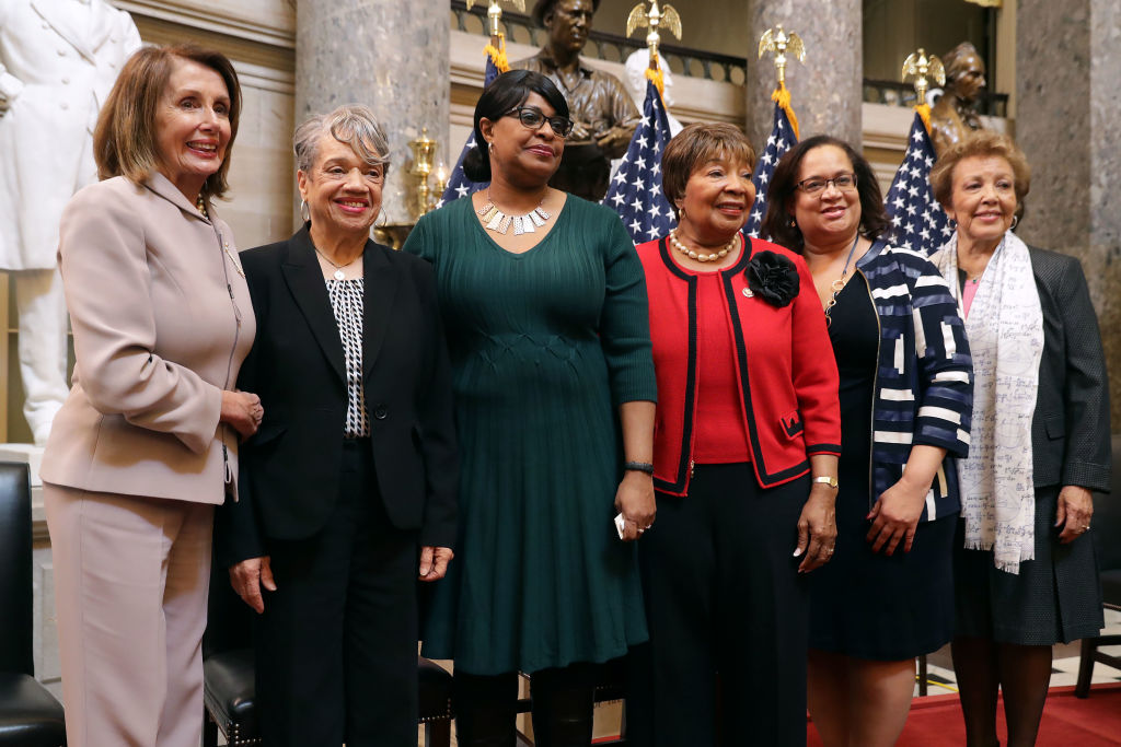 Speaker Nancy Pelosi Hosts Women's History Month Reception Honoring The Space Program's Female Mathematicians