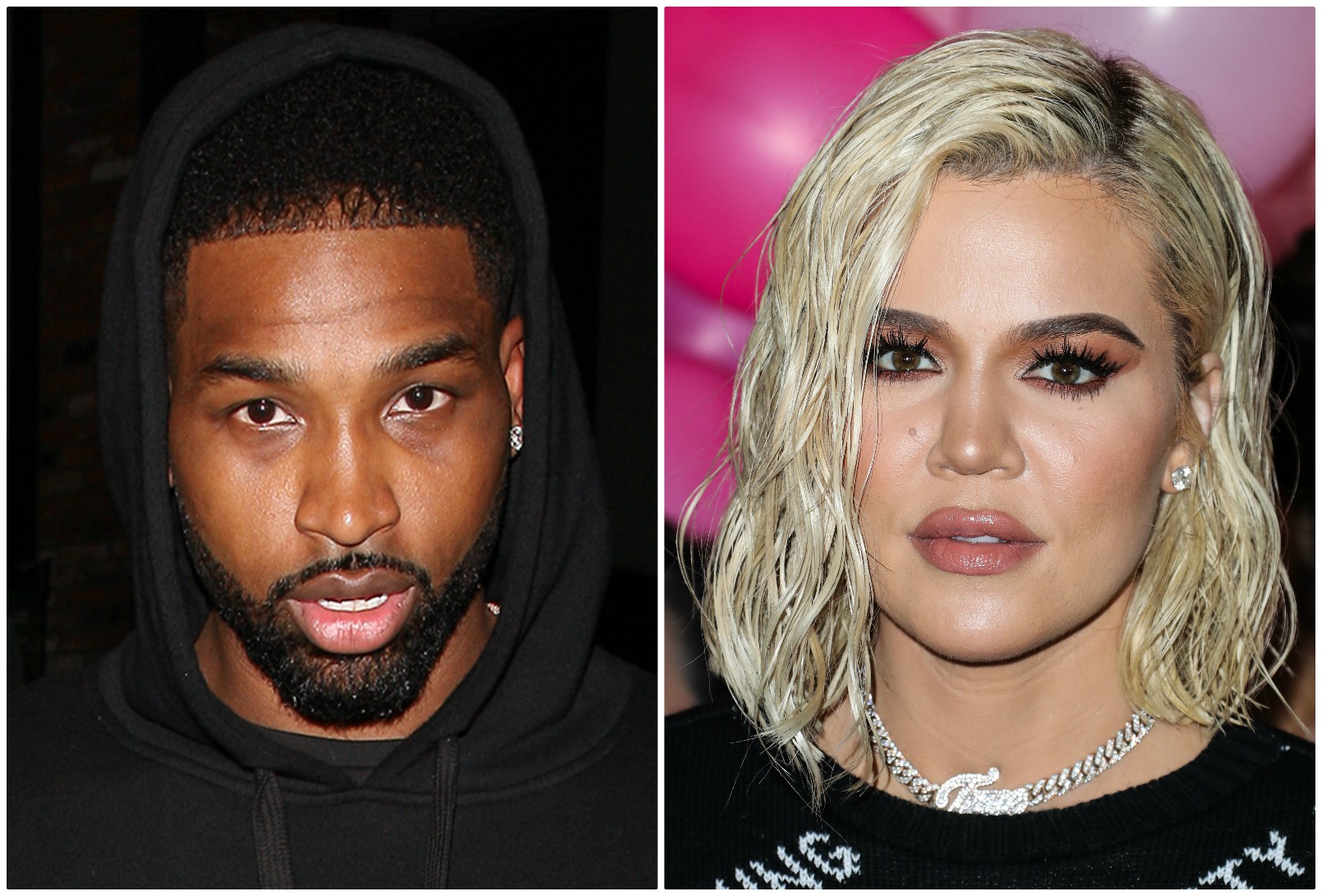 Khloe Kardashian and Tristan Thompson
