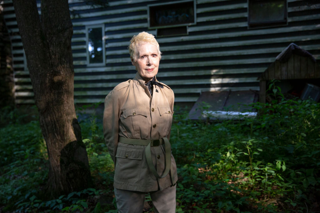 WARWICK, NEW YORK - JUNE 21,2019: E. Jean Carroll at her home i