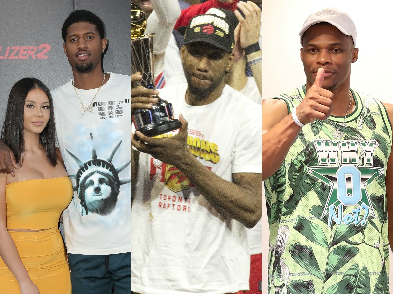 Kawhi Leonard, Paul George, Russell Westbrook