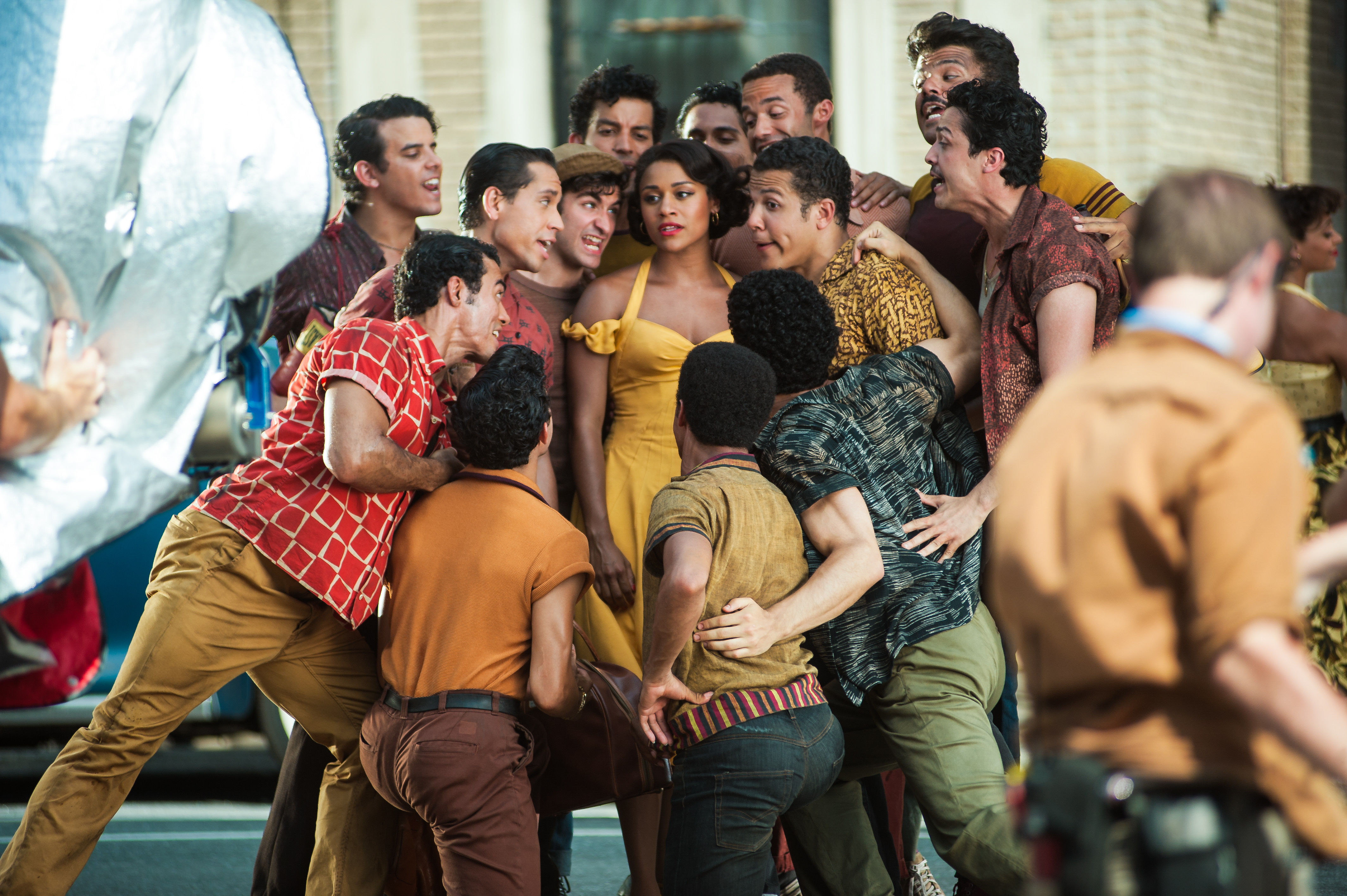 West Side Story Shoots Scene