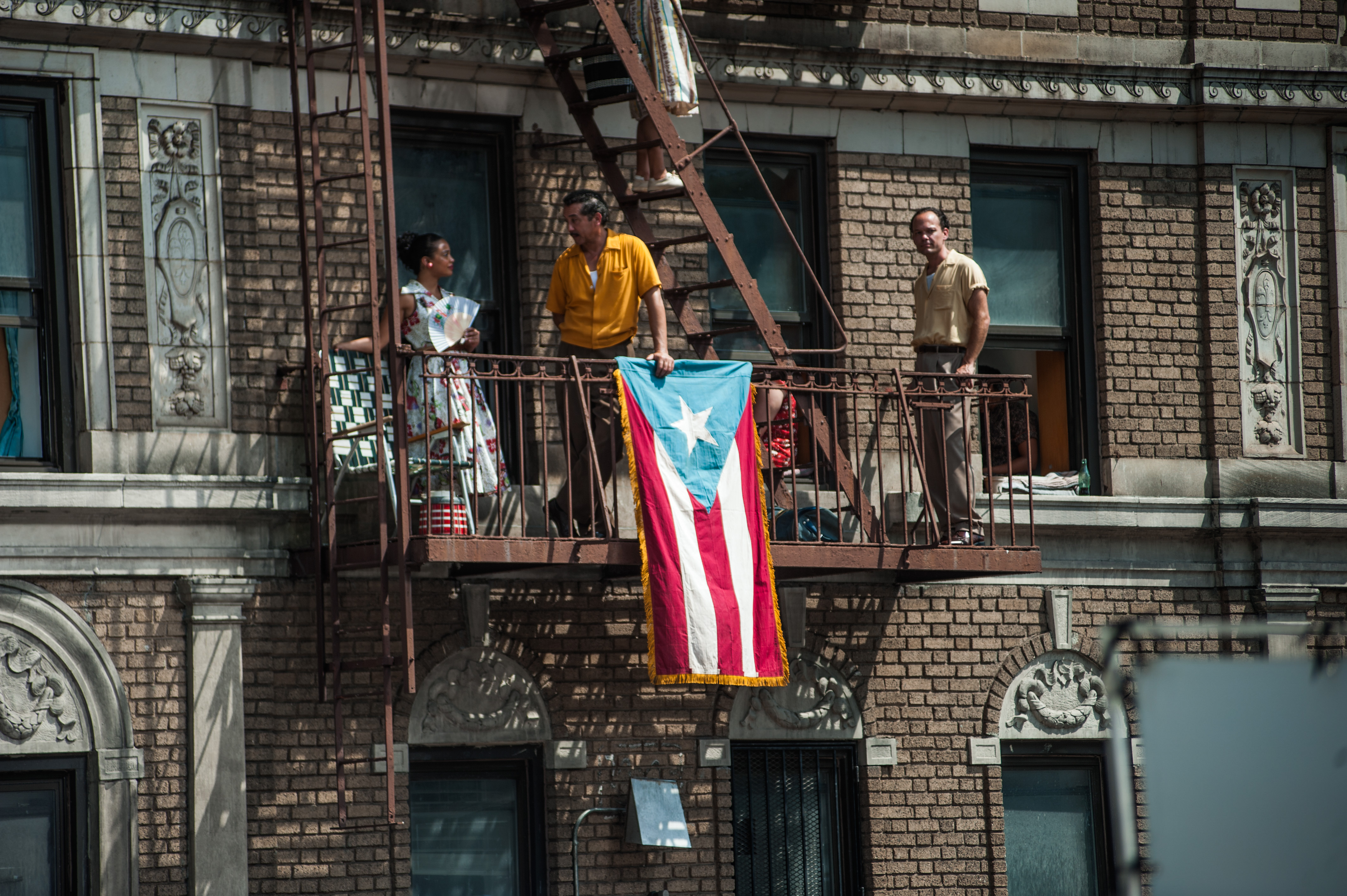 West Side Story Shoots Scene