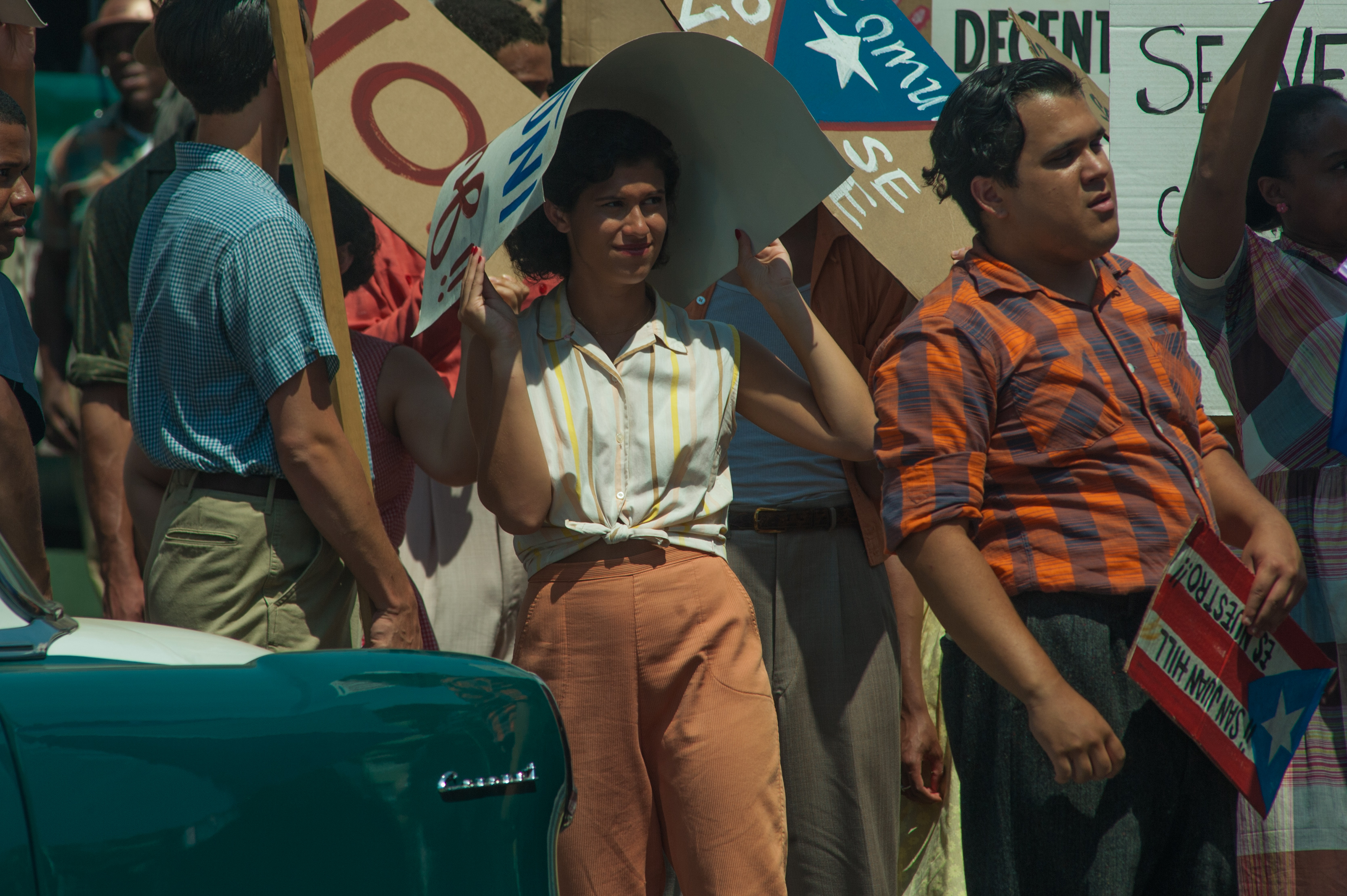 West Side Story Shoots Scene