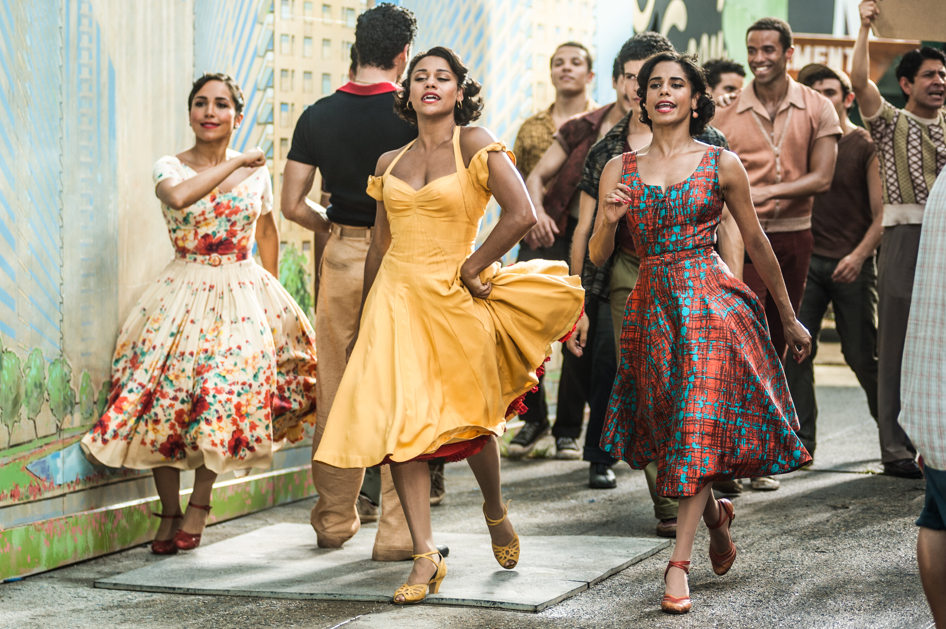 West Side Story Shoots Scene