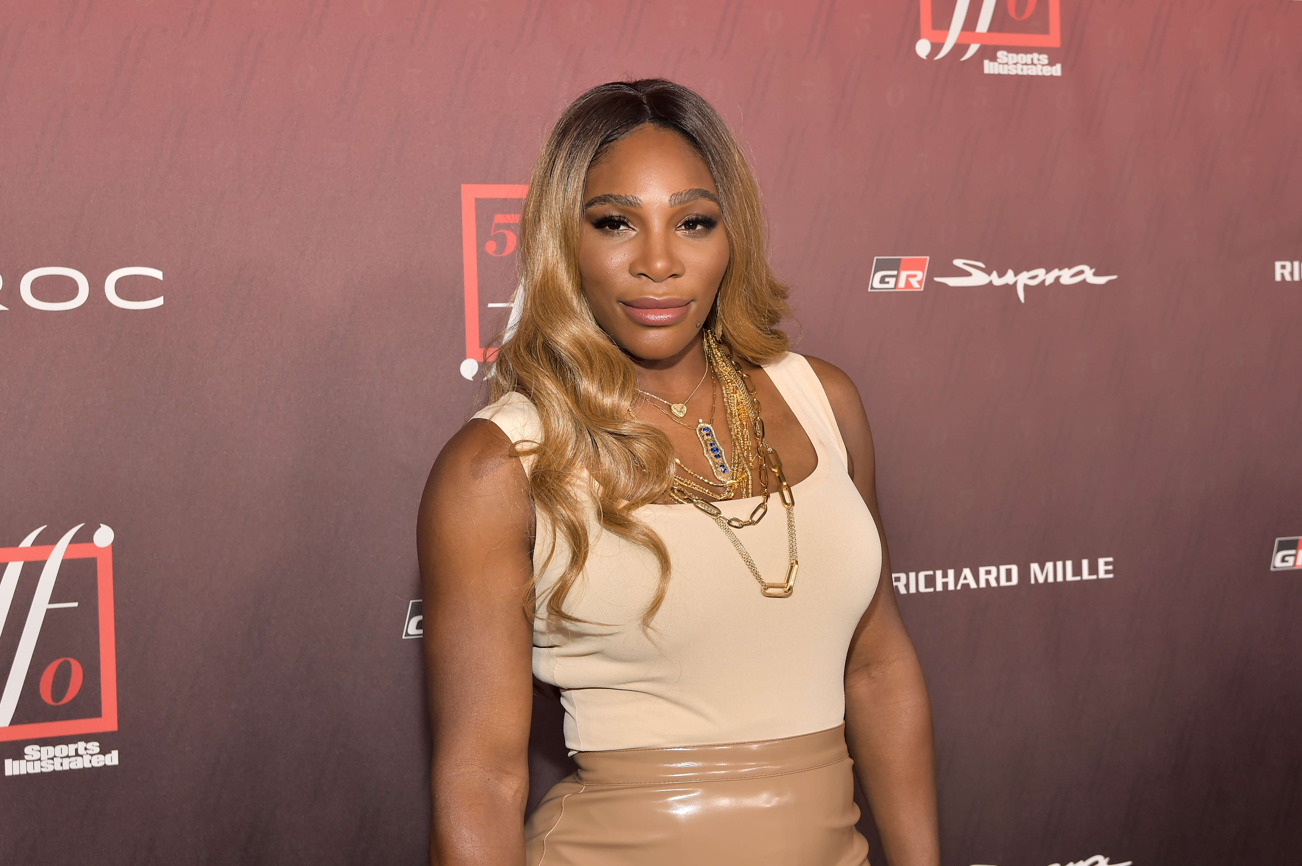 Serena Williams at Sports Illustrated Fashionable 50