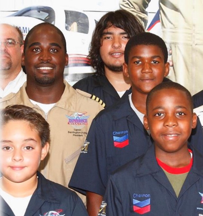 Barrington Irving and Trayvon Martin