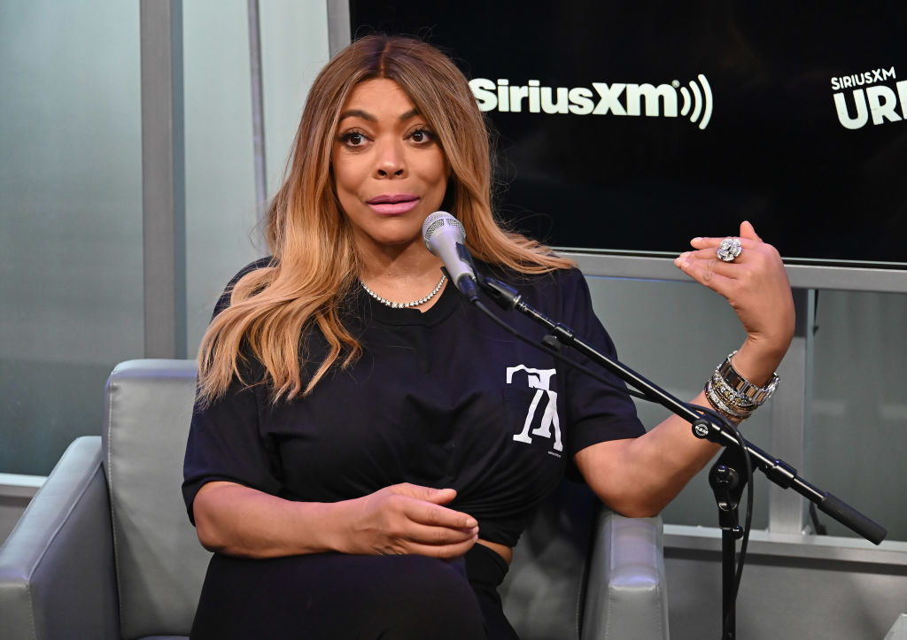 Wendy Williams Promotes Her "Wendy Williams & Friends For The Record Tour" During An Event For SiriusXM's The Karen Hunter Show