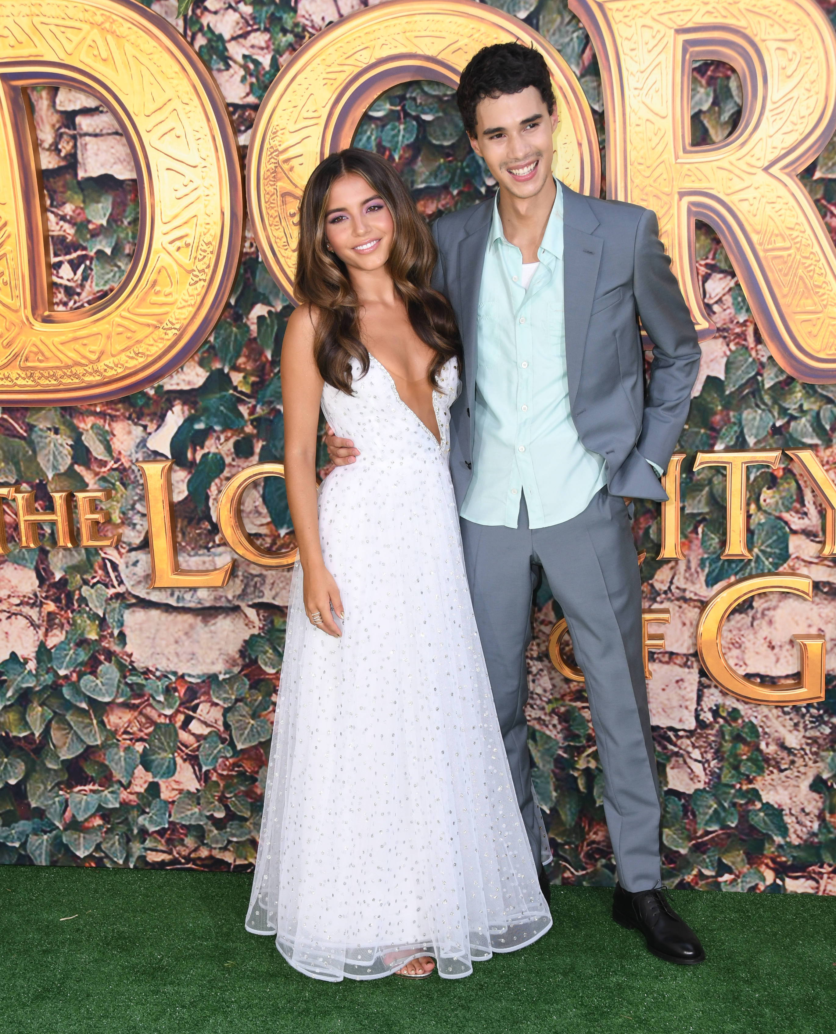 Isabela Moner and Jeff Wahlberg Dora And The Lost City Of Gold Premiere