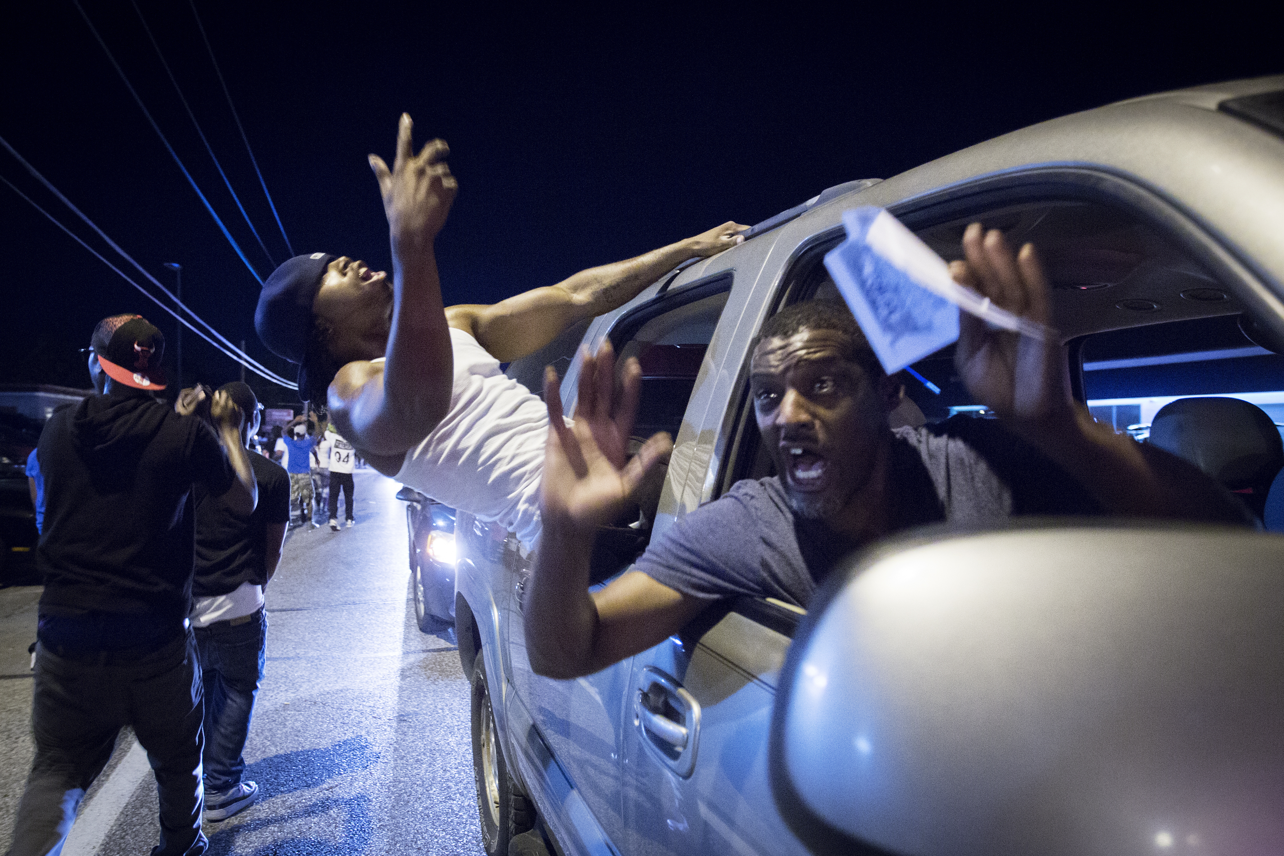 USA - Protests in Ferguson